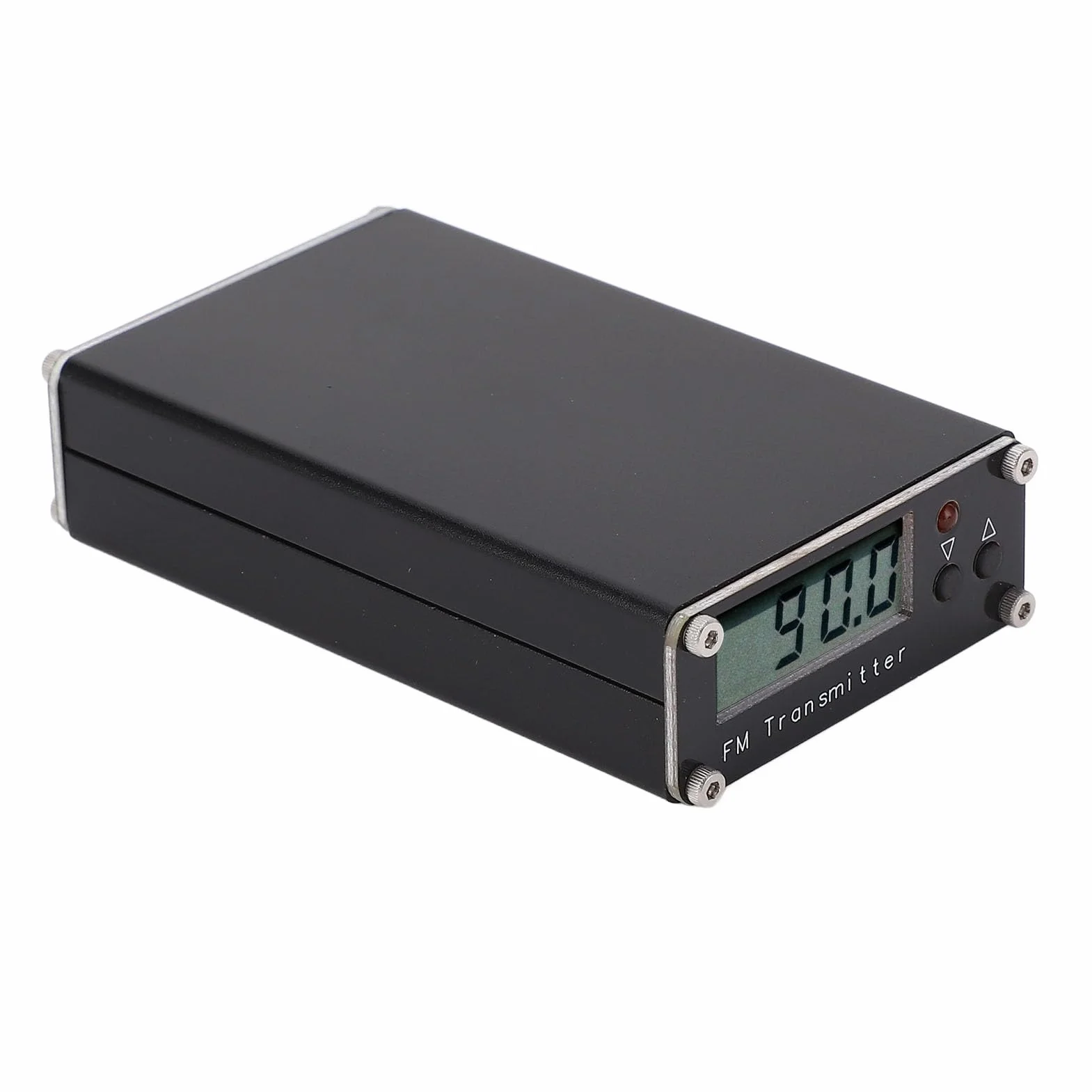 Cryfokt Nadajnik FM, Dalekiego Zasięgu 2000 M, Stereofoniczna Stacja Radiowa FM z Gniazdem Audio 3,5 Mm, 76 do 108 MHz, do Drive, Parkingu Przy Kinie, Szkolnego Supermarketu