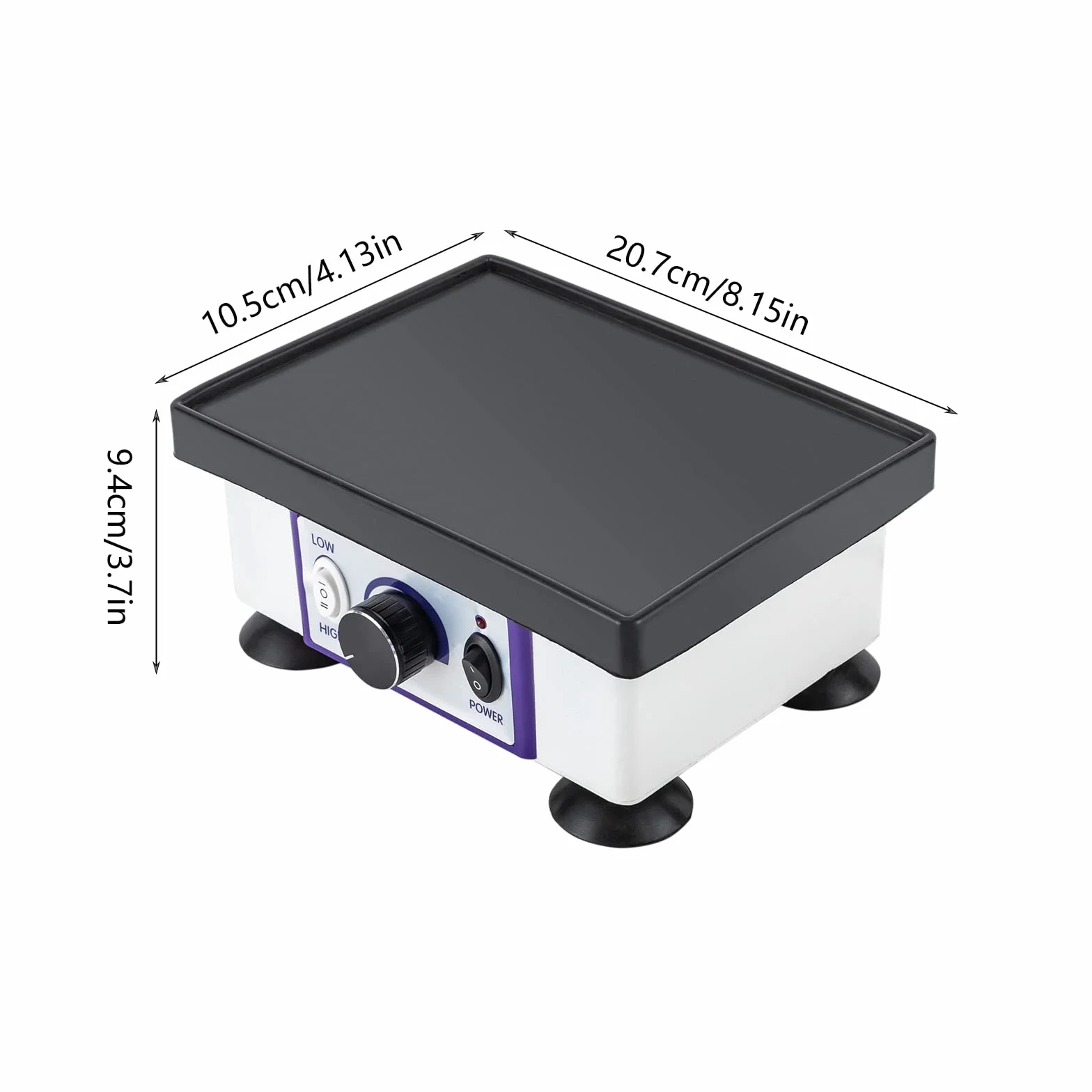 Oscylator dentystyczny, do gipsu, oscylator, płyta wibracyjna, 220 V, 120 W, prostokątny , wyposażenie laboratorium dentystycznego dla dentystów i klinik dentystycznych, 21