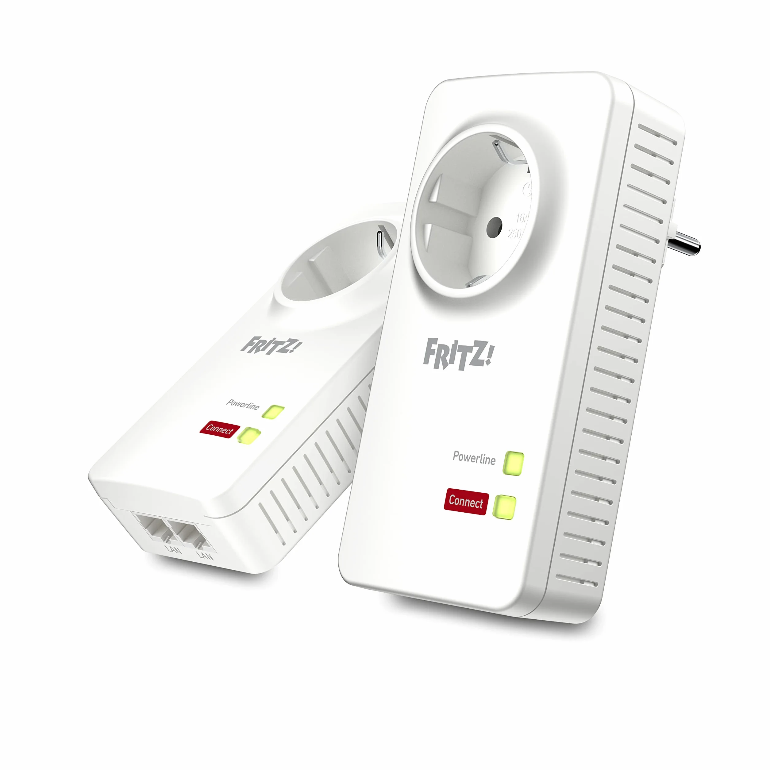 AVM FRITZ!Powerline 1220 Set międzynarodowy, 2 x FRITZ!Powerline 1220E, 1.200 MBit/s, 4x Gigabit-LAN)