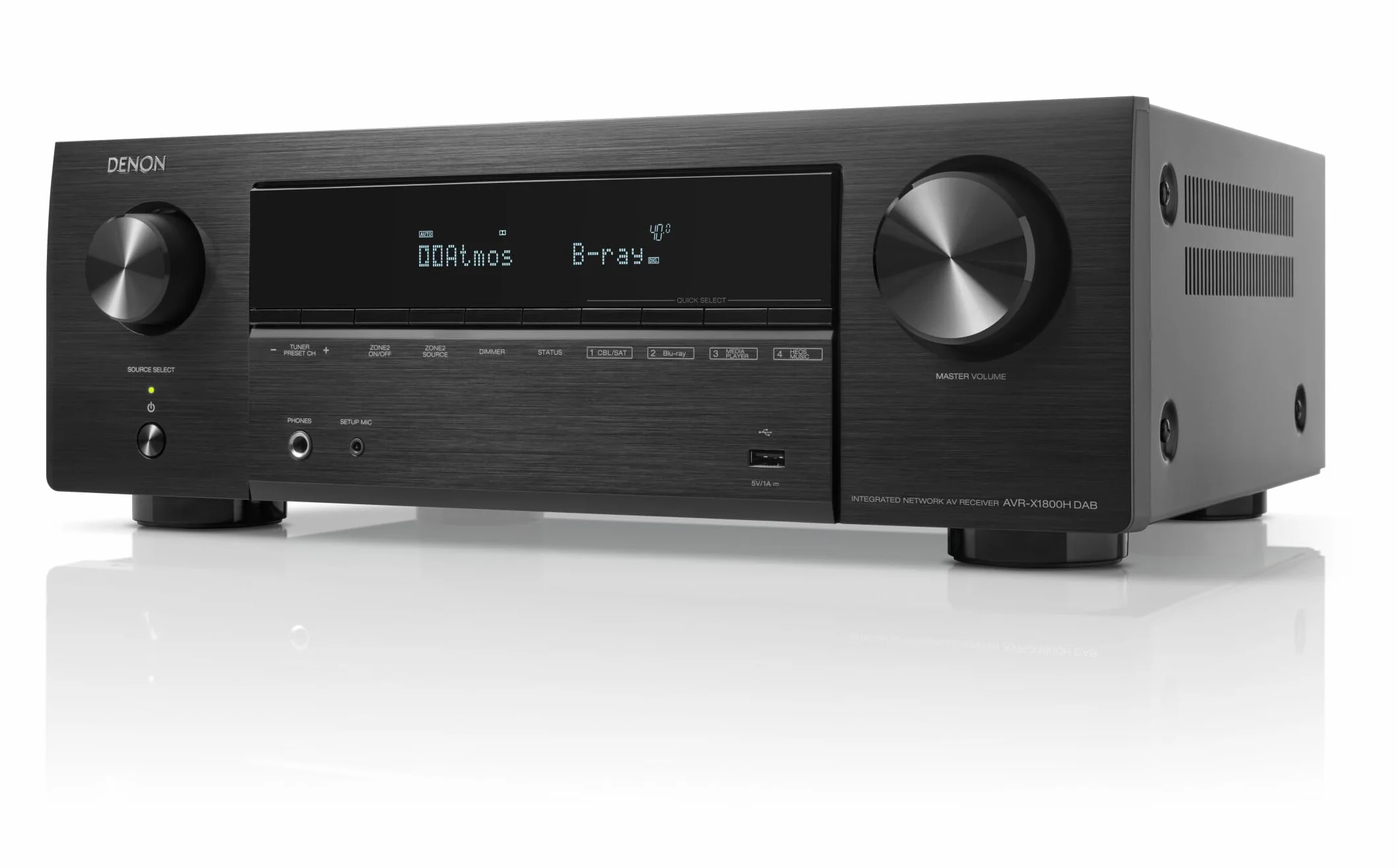 Denon Odbiornik Audio, Czarny