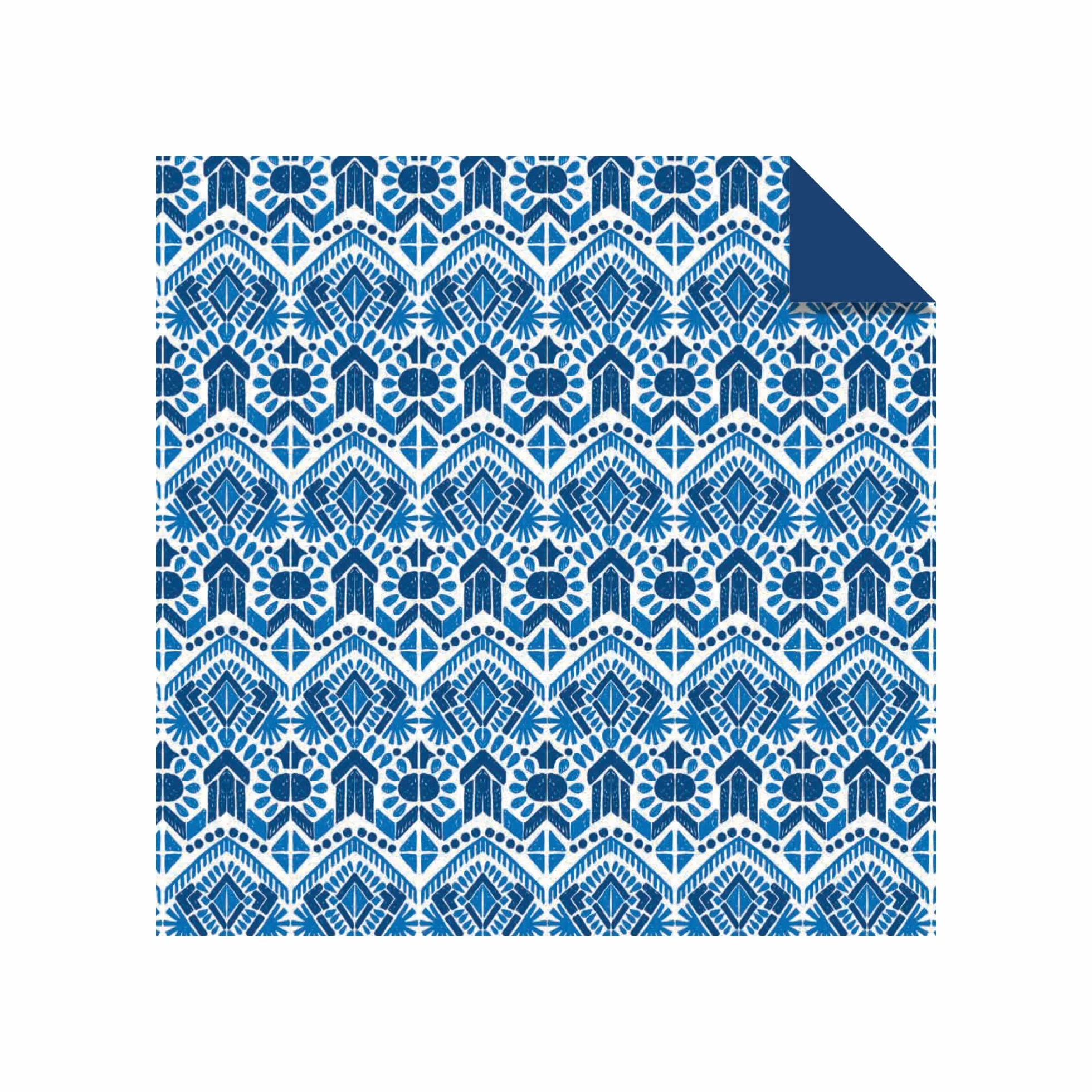 Origami Paper 200 Sheets Blue and White Patterns 6" (15 CM): High-Quality Double Sided Origami Sheets Printed with 12 Different Designs (Instructions for 6 Projects Included)