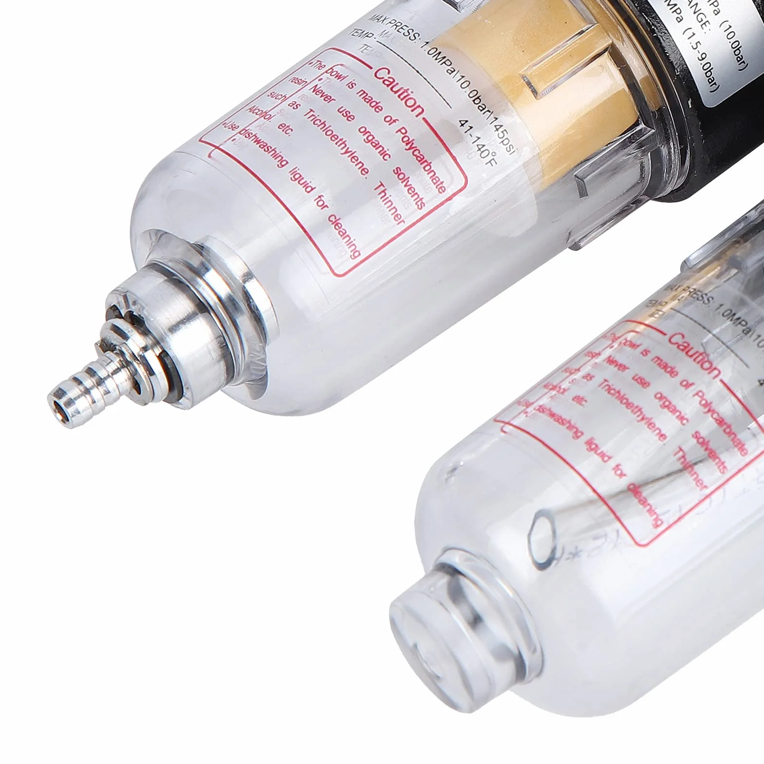 1-calowy NPT Filtr Regulator ciśnienia filtra powietrza Wodna pułapka pułapka pułapka, filtr sprężarki narzędzi powietrza z miernikiem, AC5010-10M