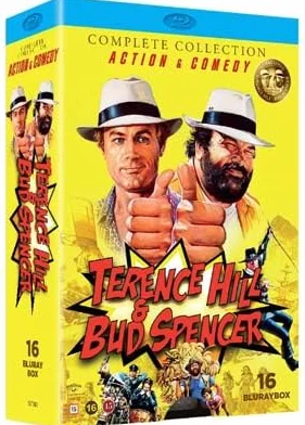BUD & TERENCE THE CLASSIC COLLECTION - 16 Blu Ray Discs