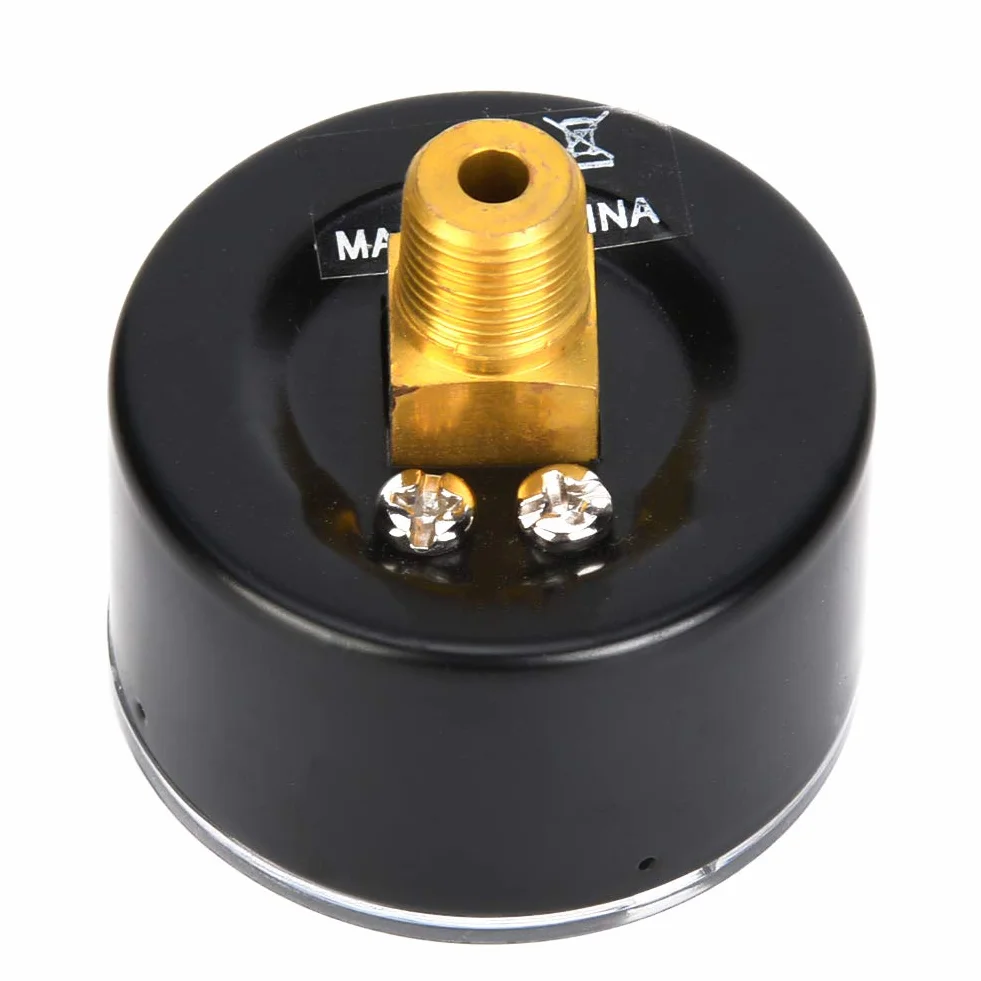 Manometr Wody Manometr Powietrza 10 Bar Manometr 1/8 "BSPT Gwint do Wody do Powietrza do Oleju(0-160psi, 0-11bar)