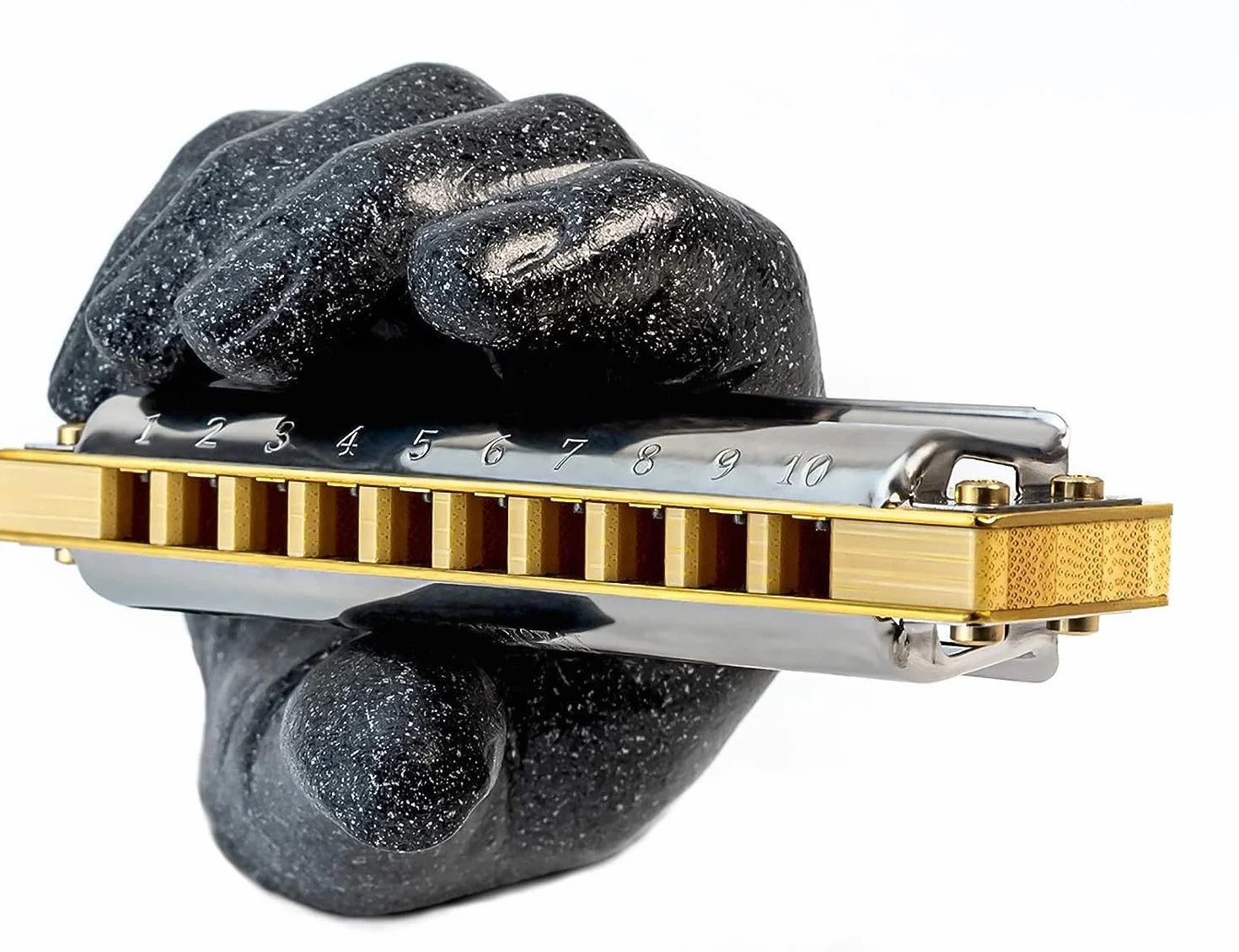 Hohner Marine Band Crossover C Harmonijka, Srebrny/Brązowy, 10,01 x 3 x 2,49 cm