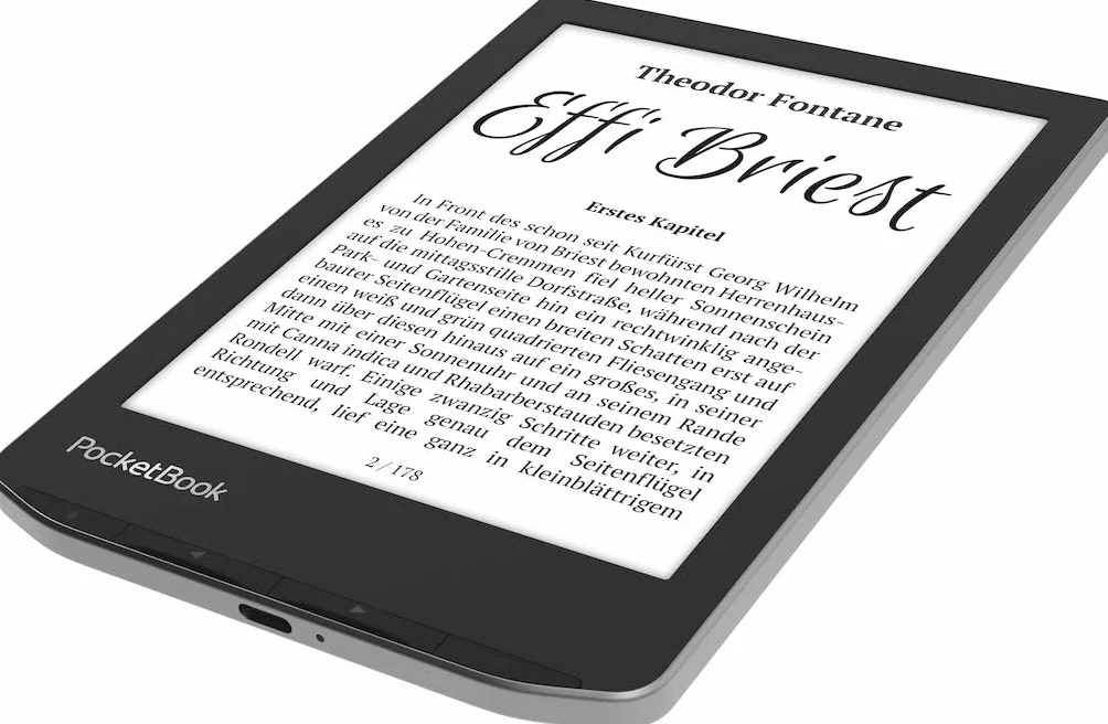 Czytnik e-booków PocketBook Verse | Przyjazny dla oczu 6'' dotykowy ekran E-Ink Carta™ HD | Regulowane podświetlenie SMARTlight | Nawet miesiąc pracy na baterii | Wi-Fi i na kartę pam | mglistoszary