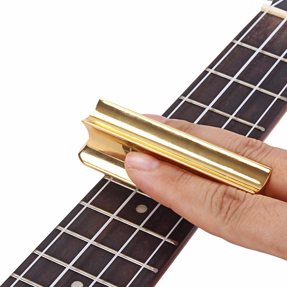 Alnicov Drążek do gitary ze stali nierdzewnej do gitary Dobro, Gitara ze stali nierdzewnej, Gitara hawajska, akcesoria do gitary elektrycznej - złoty