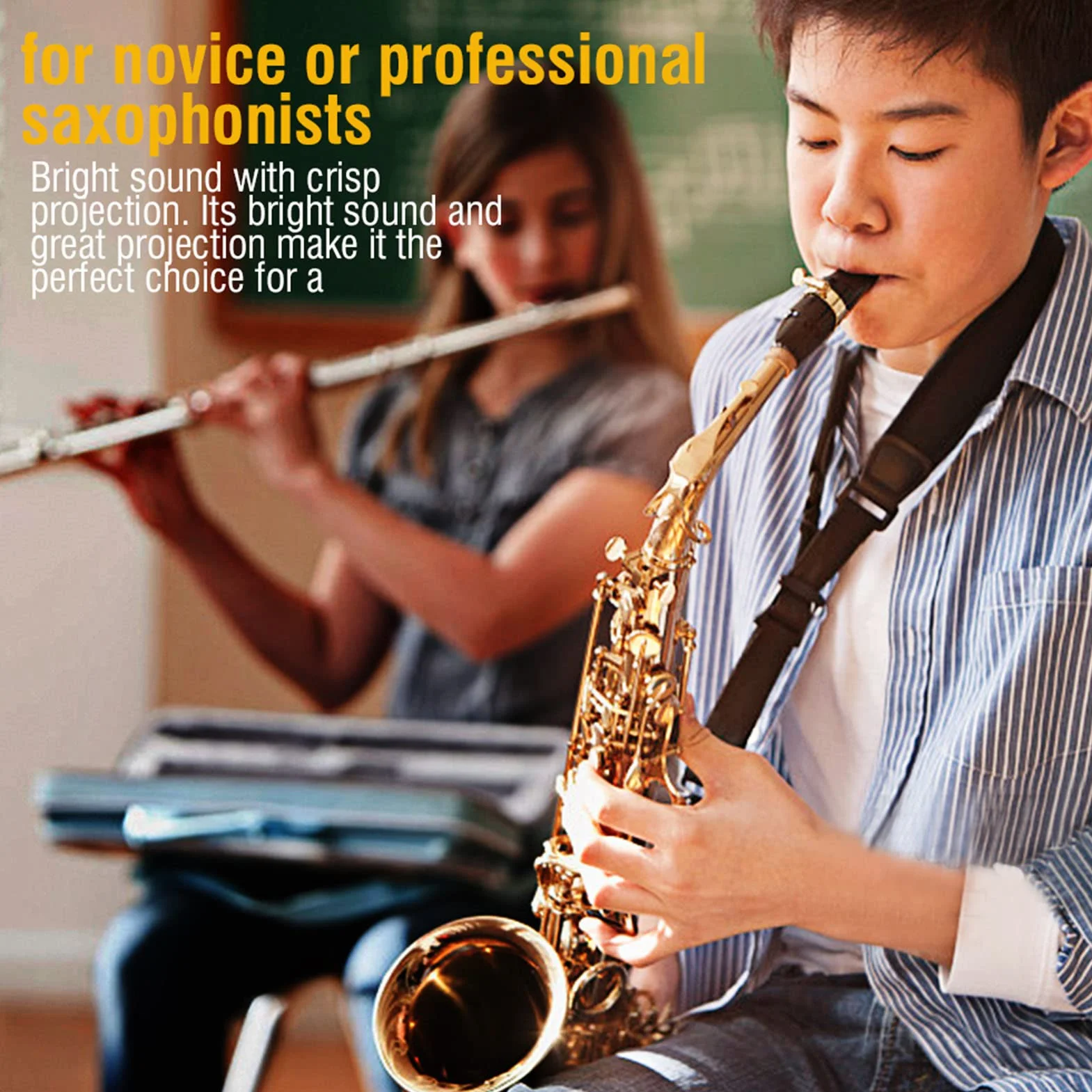 Dilwe ustnik do saksofonu altowego, profesjonalny czarny ustnik do instrumentów muzycznych Sax Jazz
