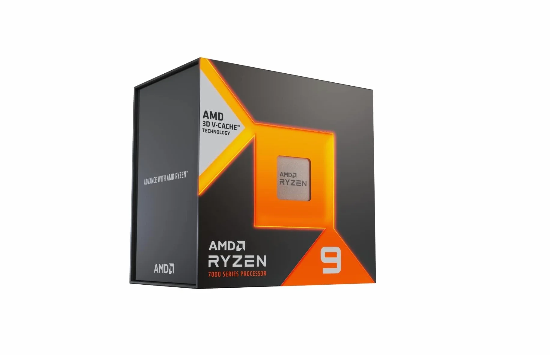 Procesor AMD Ryzen 9 7950X3D with 3D V-pamięci podręcznej technology (integrated graphics, 16 rdzeni/32 wątków, 120W TDP, gniazdo AM5, do 5.7GHz w trybie Max Boost, bez systemu chłodzenia)