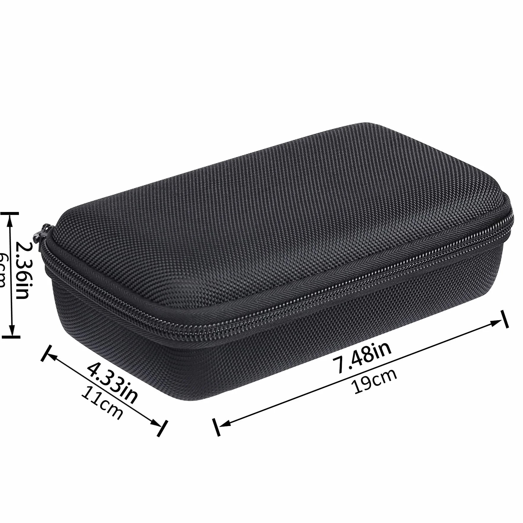 co2CREA Twarde etui podróżne do przechowywania do rejestratora Zoom, tylko etui, Czarny, For Zoom F3