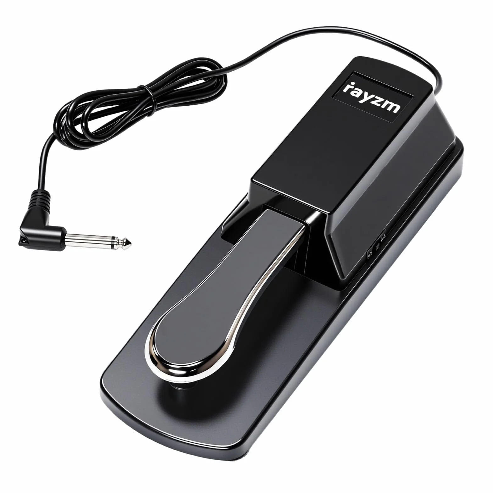 Rayzm Uniwersalny Sustain do pianina cyfrowego i klawiatury elektronicznej, antypoślizgowy nożny z przełącznikiem polaryzacyjnym, kabel 1,4 m