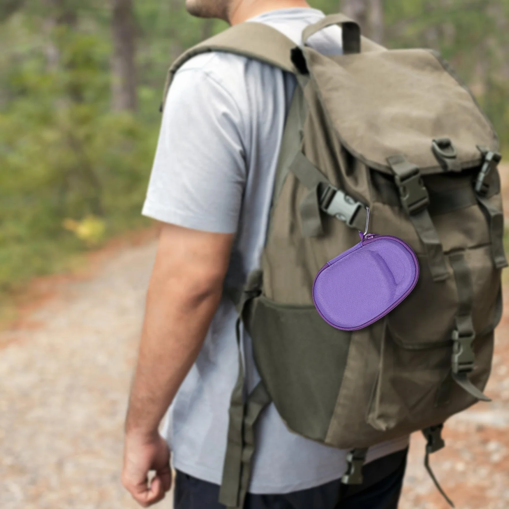 co2CREA Twarde etui podróżne do JBL CLIP 5 przenośny wodoodporny głośnik Bluetooth Pro Dźwięk, tylko obudowa