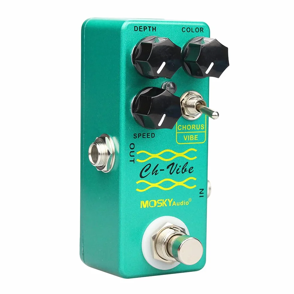 Mosky CH-VIBE - Chorus/Vibrato w stylu vintage, zielony