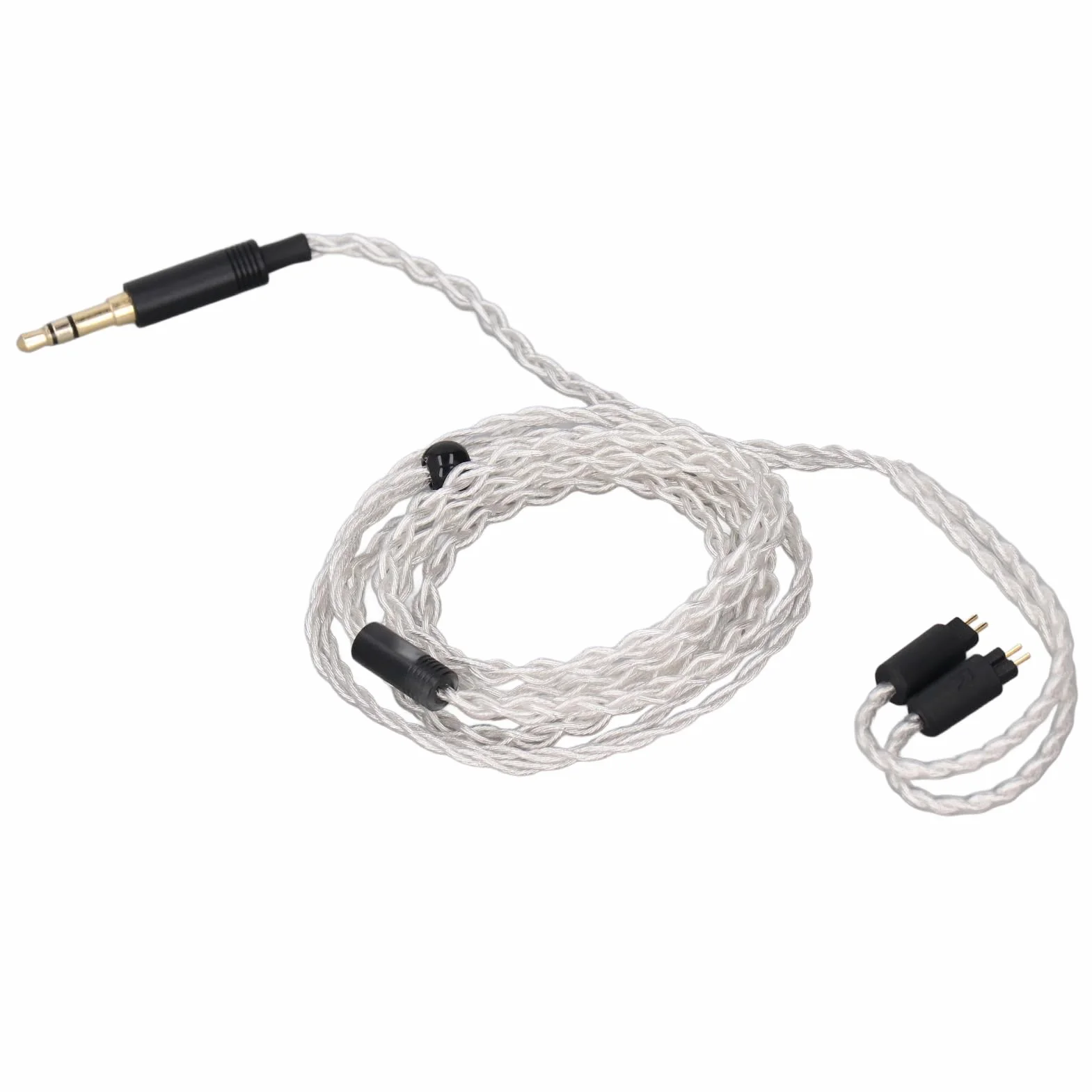 Sxhlseller Kabel Dźwiękowy 3,5 Mm do 2 Pinów 0,78 Mm - Kompatybilny z TRN VX, Odporny na Zużycie dla FII O Fh1s, Przyciągający Wzrok Wygląd dla CCA CA4