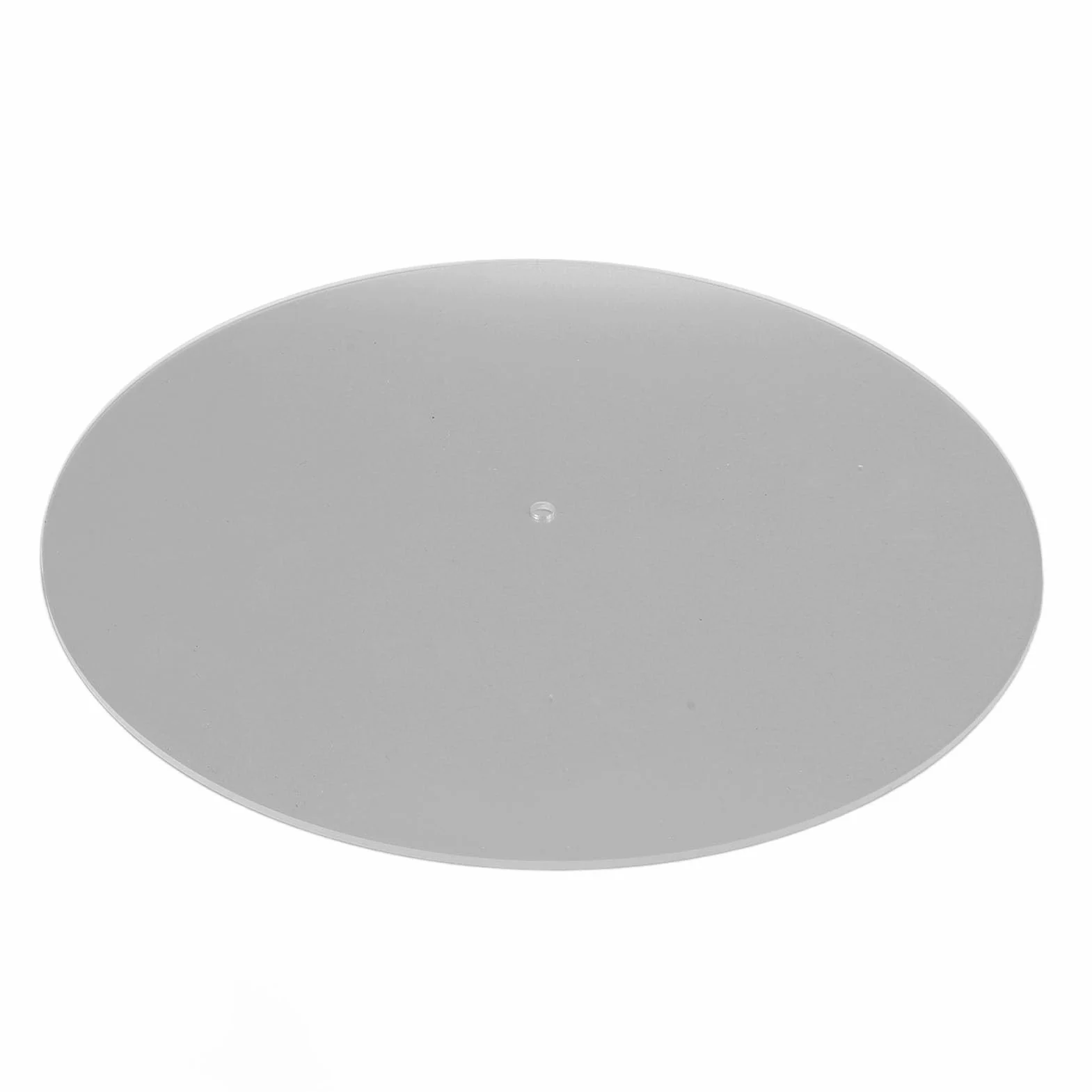 Przezroczysta Akrylowa Mata Gramofonowa, Nagrywa Slipmat Gramofonowy, Redukuje Statyczny Slipmat Hałasu Kurzu dla 12-calowego Gramofonu w Stylu Vintage (jasne)