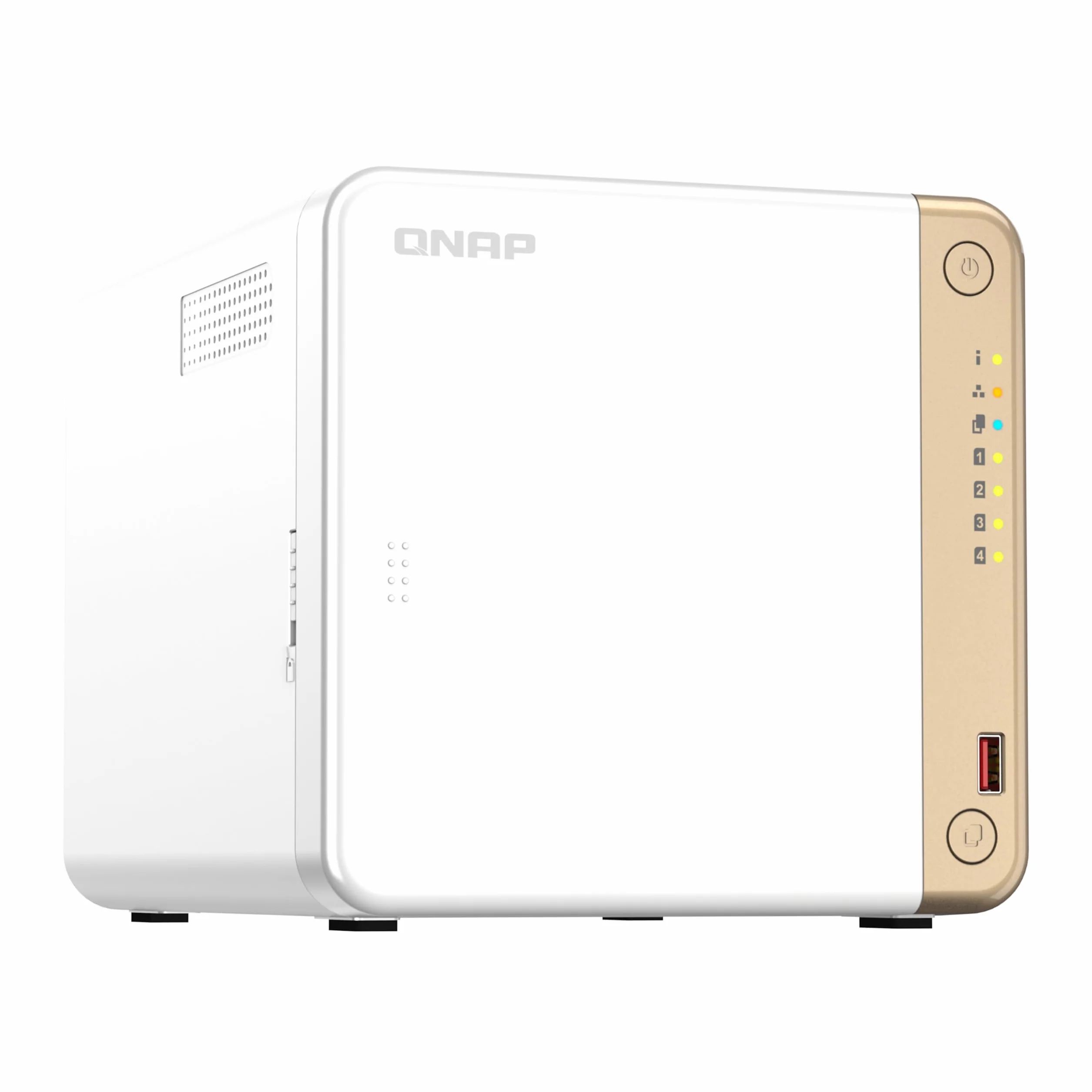 NAS Server QNAP TS-462-4G 4Bay N4505 DC 4GBDDR4 - USB 2.0 czarny