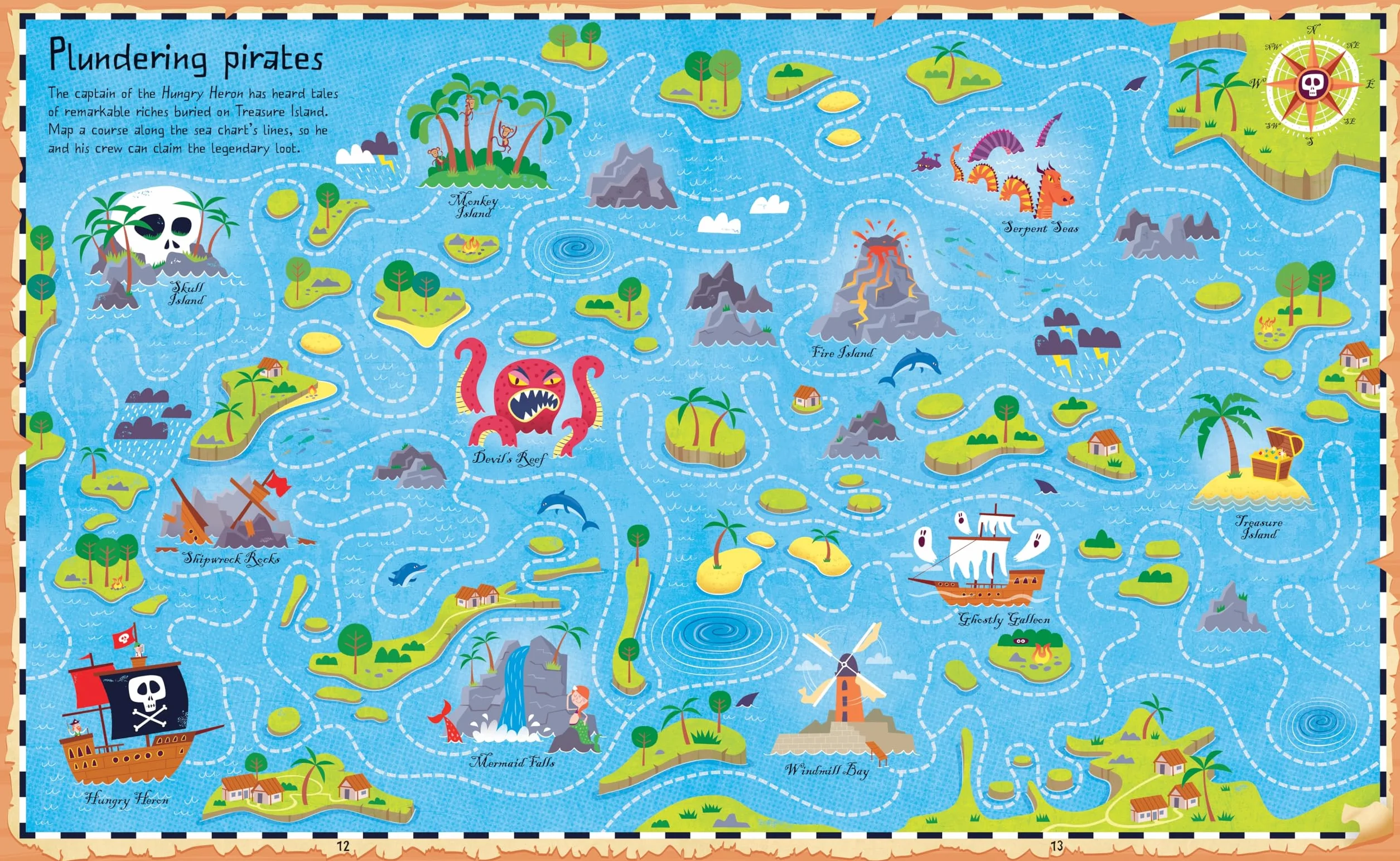 Map Maze Book (Maze Books)