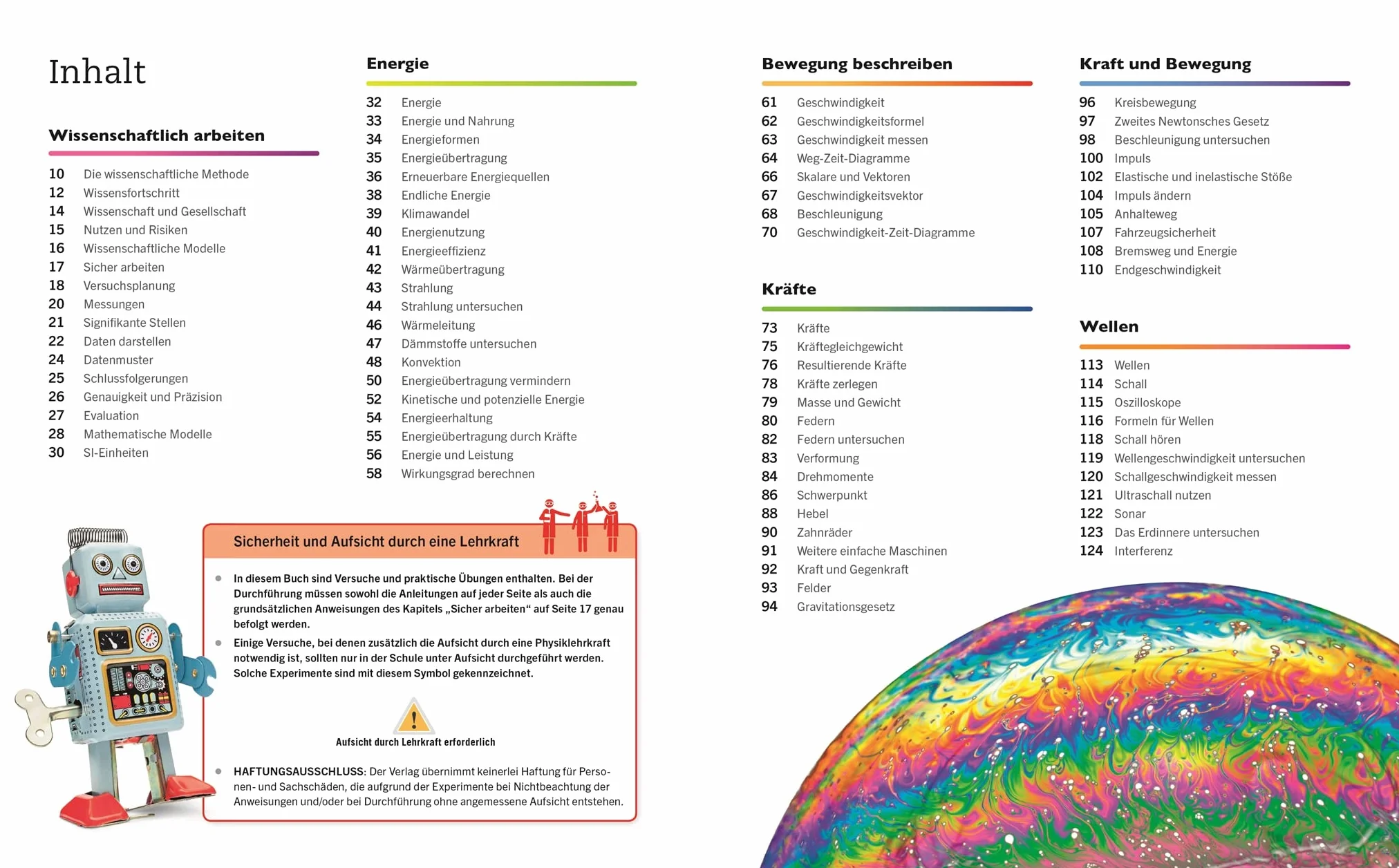 Visuelles Wissen. Physik: Der anschauliche Einstieg in alle Themenbereiche. Schulbegleitend für Schüler*innen ab 12 Jahren bis zum Abschluss