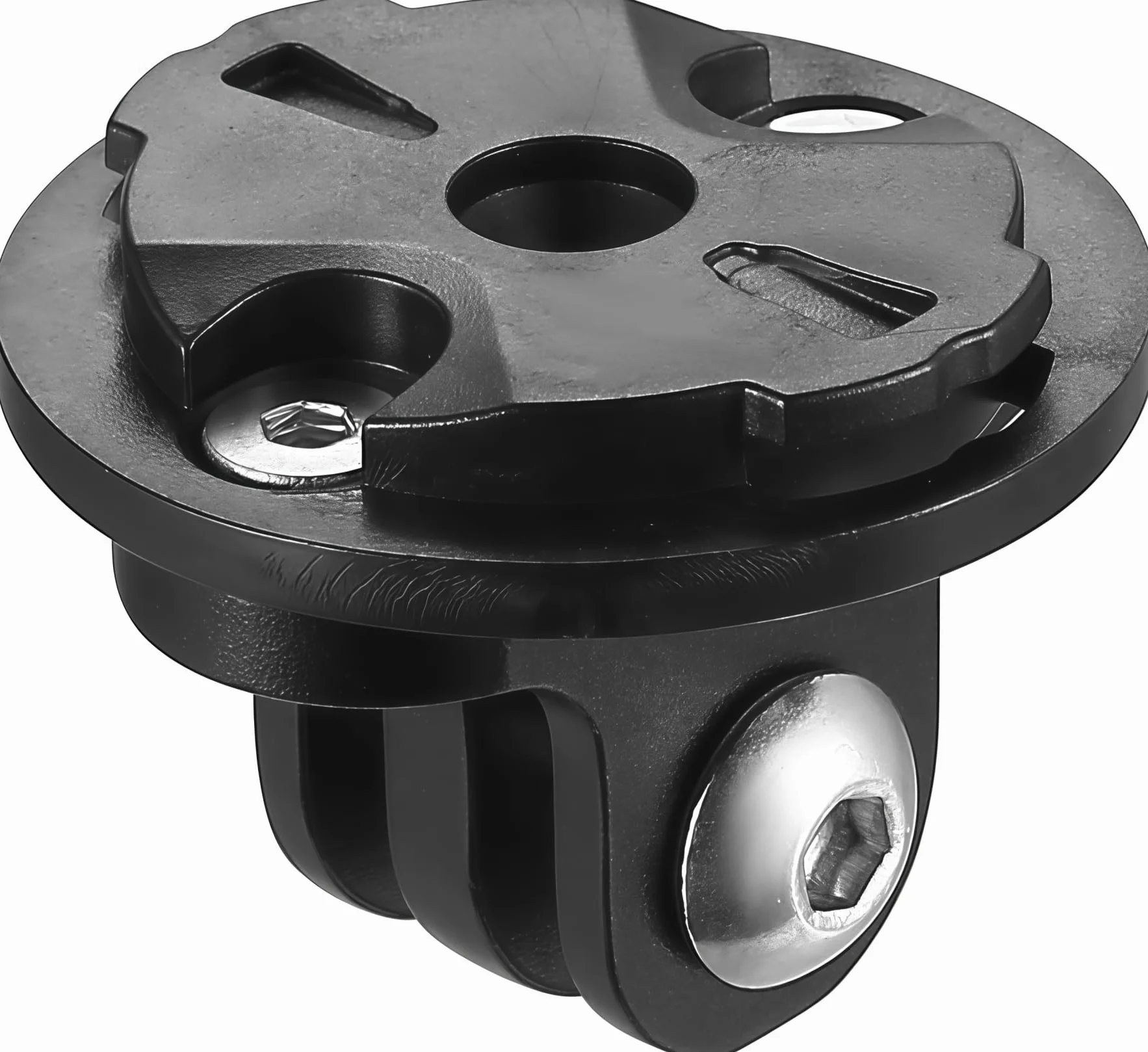 1 Komplet Uniwersalny Uchwyt Rowerowy do i Garmin, Adapter do Kamery Sportowej i Komputera Rowerowego, Kompatybilny z Garmin Edge (Rozstaw Otworów 22-24mm)