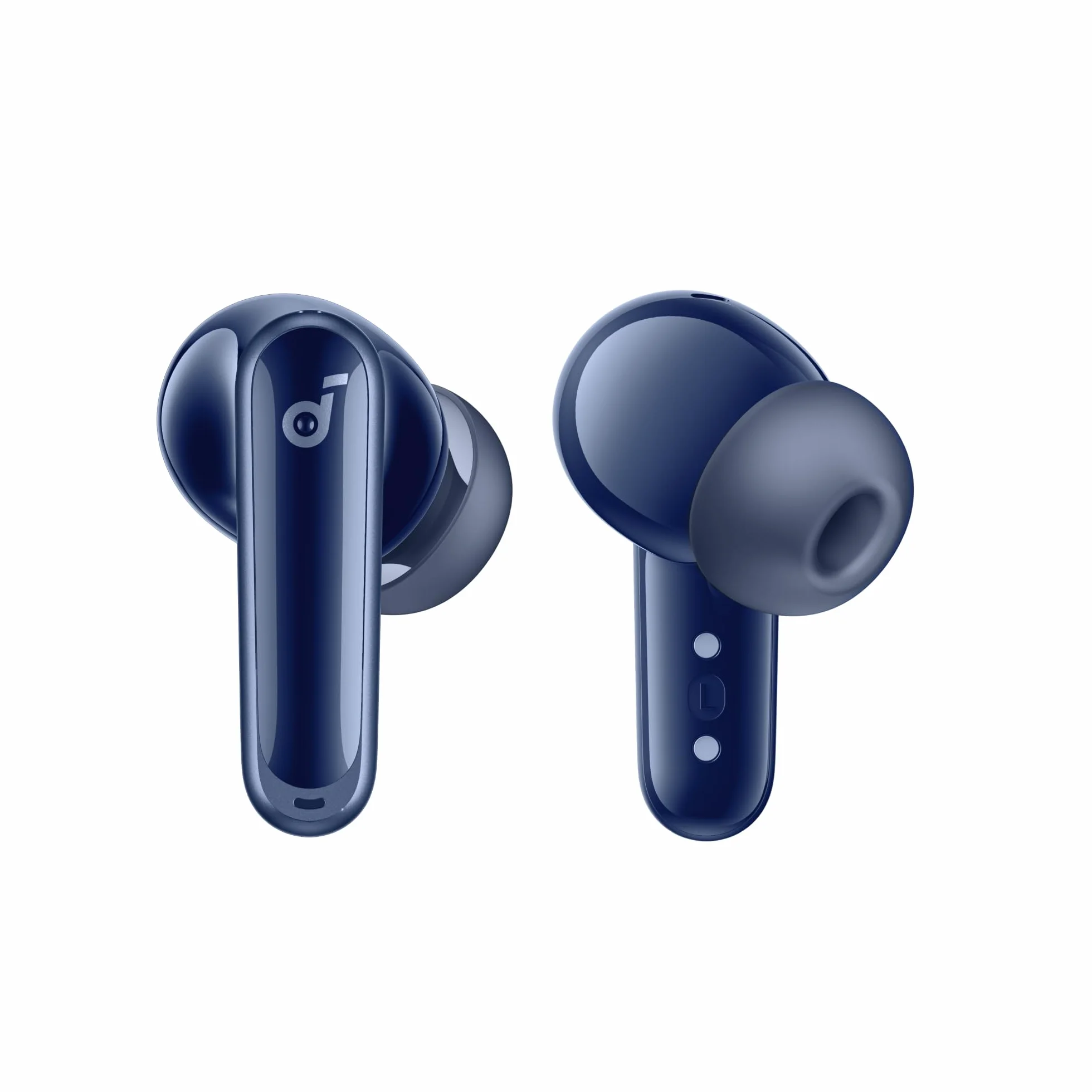 soundcore P40i Anker, Bezprzewodowe słuchawki douszne z redukcją szumów, Adaptacyjna redukcja szumów do otoczenia, Mocarne basy, 60-godzinny czas odtwarzania, Etui 2 w 1 i stojak,IPX5,Bluetooth