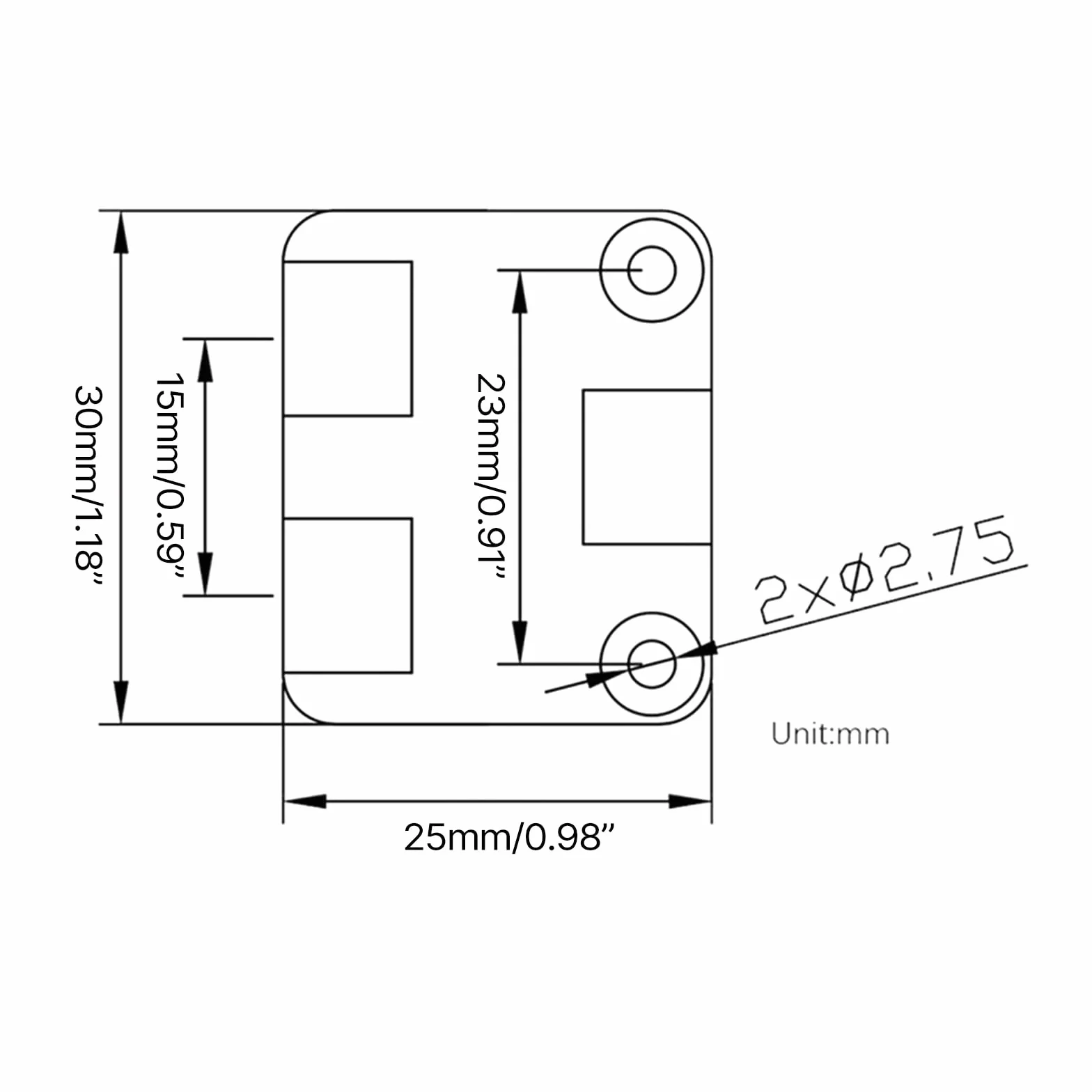 Wygodny rozdzielacz USB 3 porty rozdzielacz zasilania typu C do rozdzielacza zasilania RPI BliKVM i PiKVM "KVM Over IP Controller Power Distributor