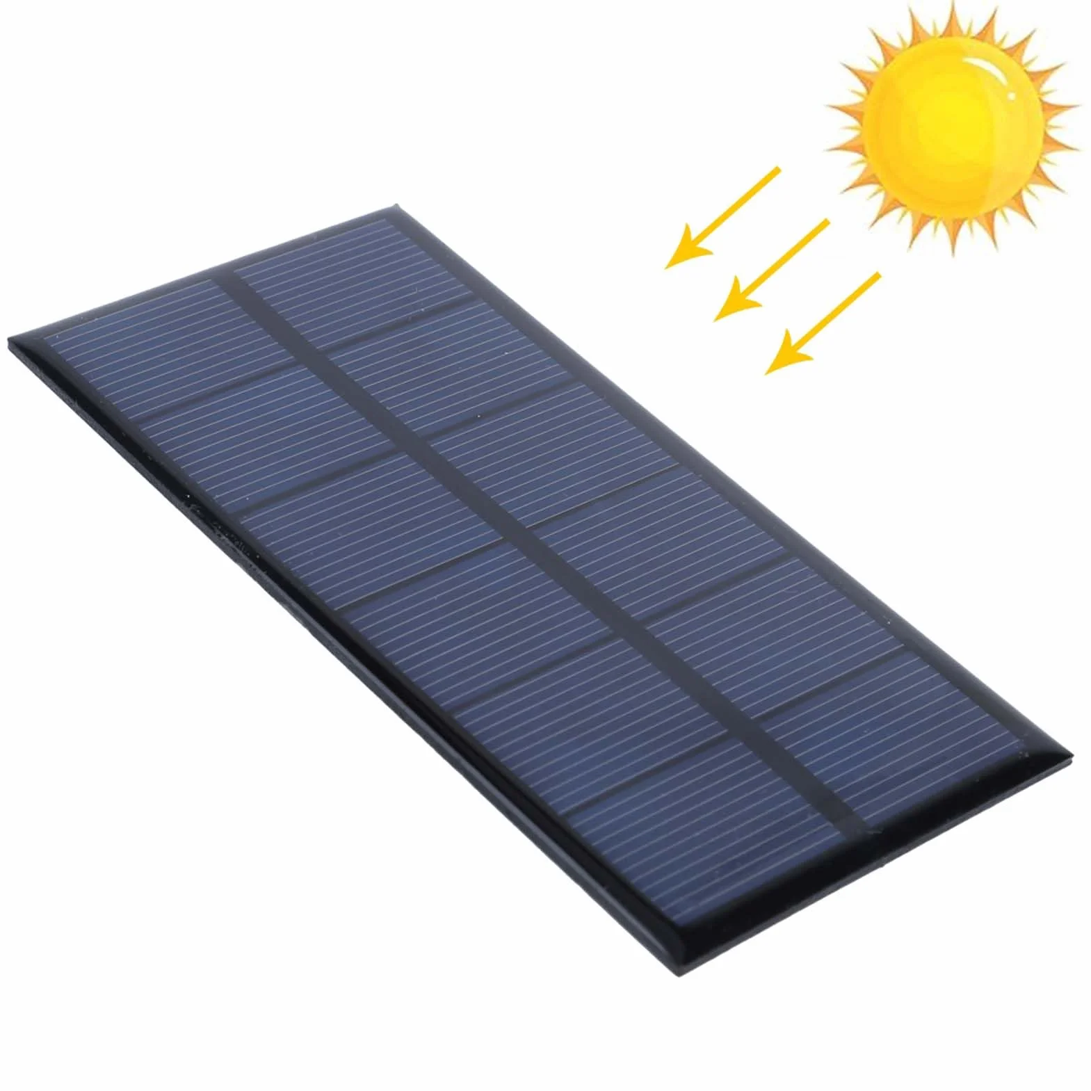 Panel słoneczny 1 W 3 V, mini panel słoneczny DIY krystaliczny silikonowy panel słoneczny do ładowarki DIY