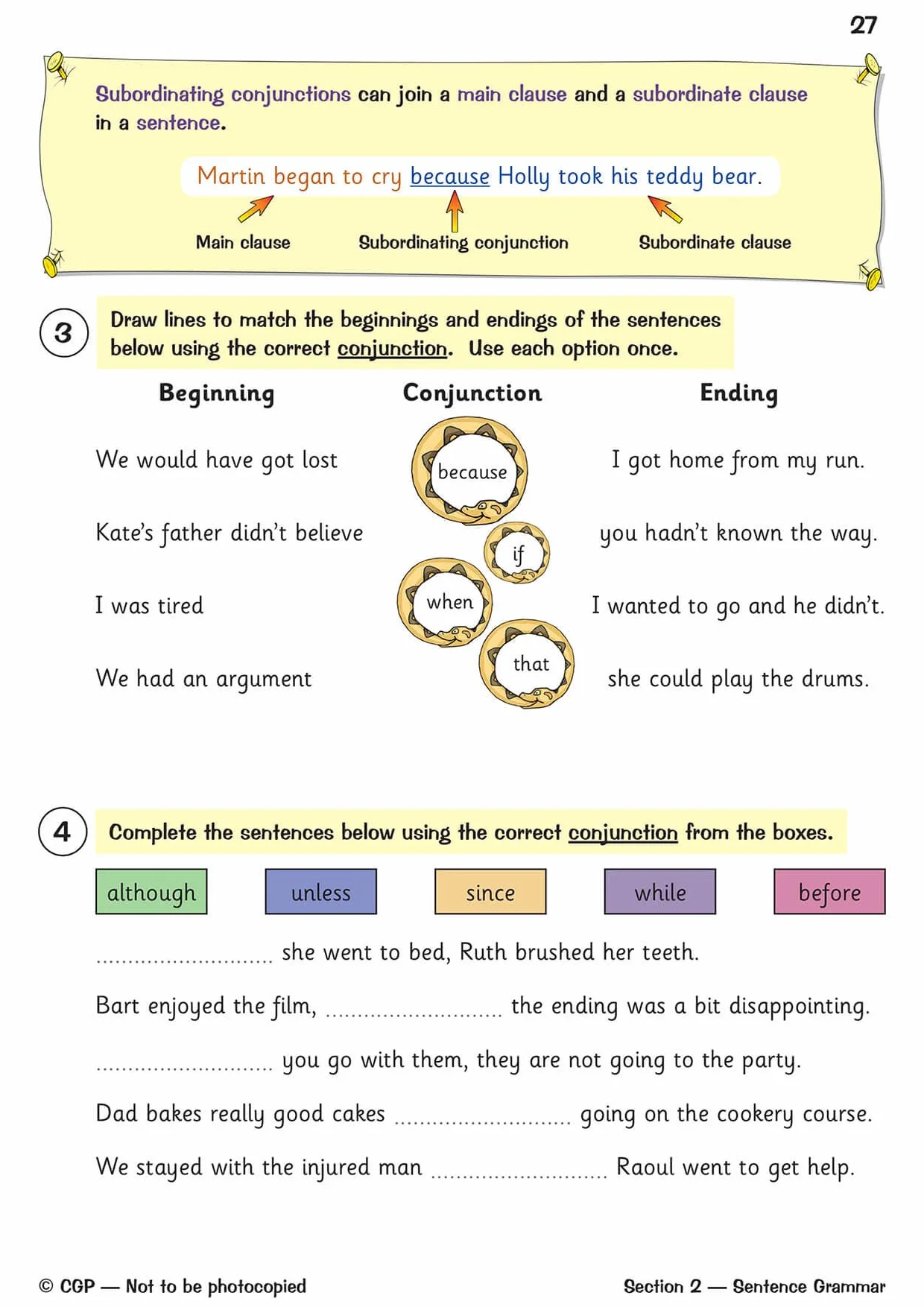 KS2 English: Grammar, Punctuation and Spelling Workbook - Ages 7-11