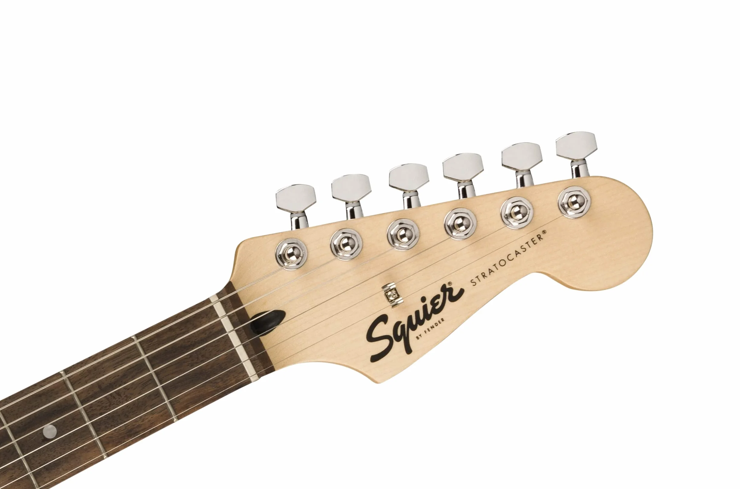 Squier by Fender Sonic Stratocaster HT, gitara elektryczna, podstrunnica laurowa, biała płyta ochronna, czerwona torino
