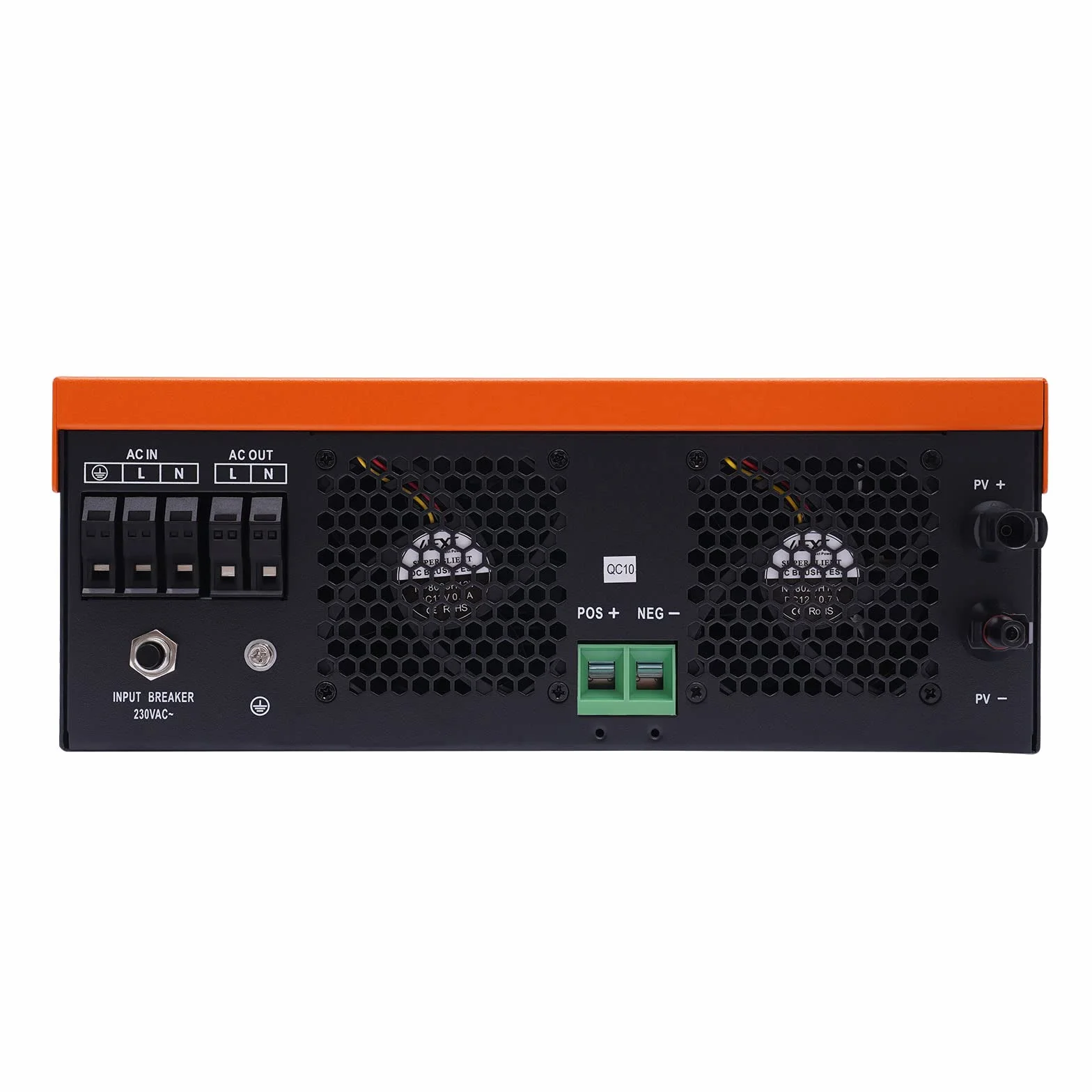 Hybrydowy falownik 24 v 4500 w/30 V 6500 w/48 V 10200 W z ekranem dotykowym ładowarka solarna z ładowarką, sieć priorytetowa, solarny regulator ładowania (24 V 4500 w)