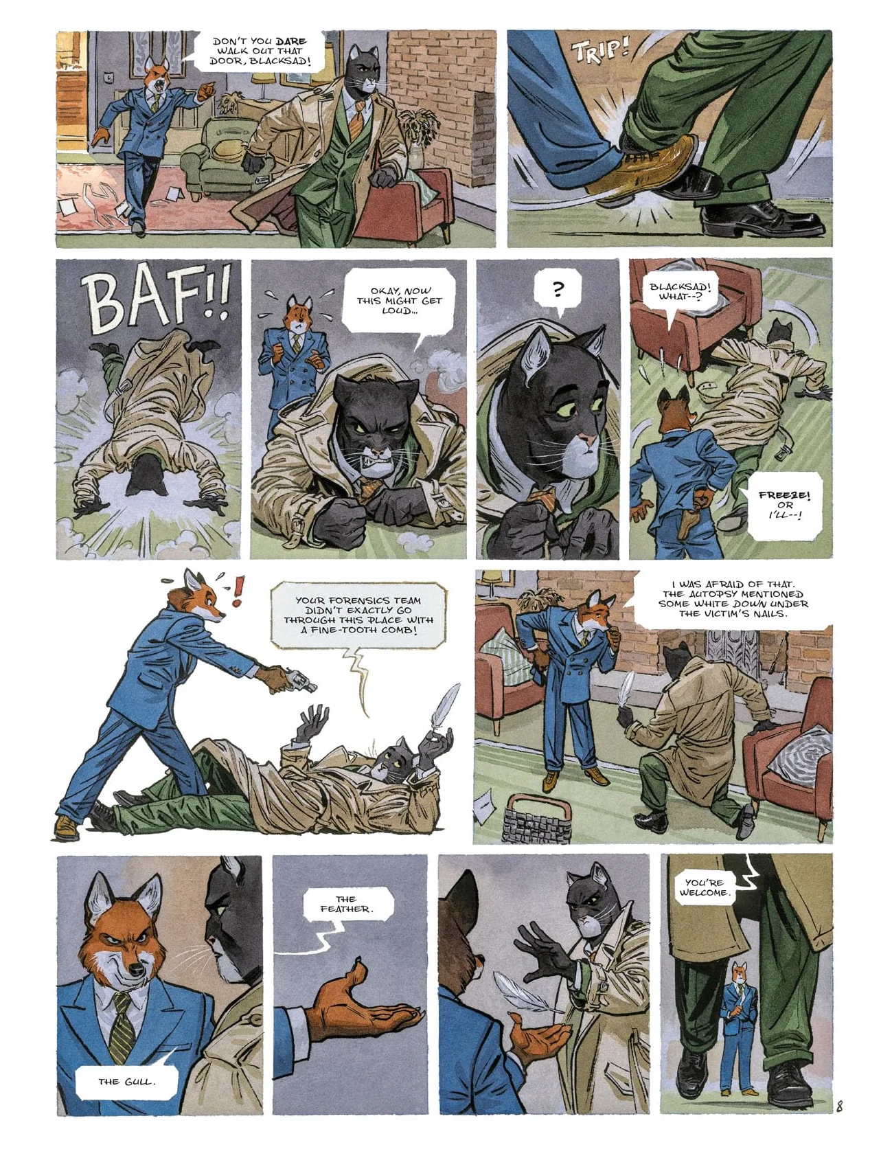 Blacksad: They All Fall Down · Part Two