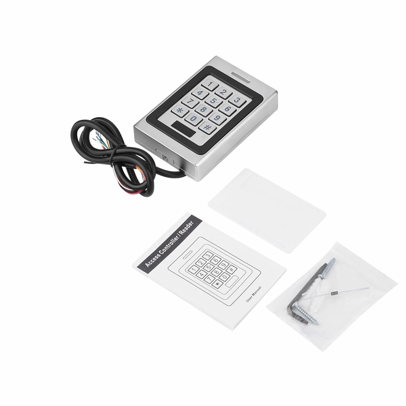 Vbestlife IP67 wodoszczelne drzwi z podświetleniem, system sterowania RFID, kontrola dostępu do kodów i kart IC z alarmem do domu, biura i salonu.