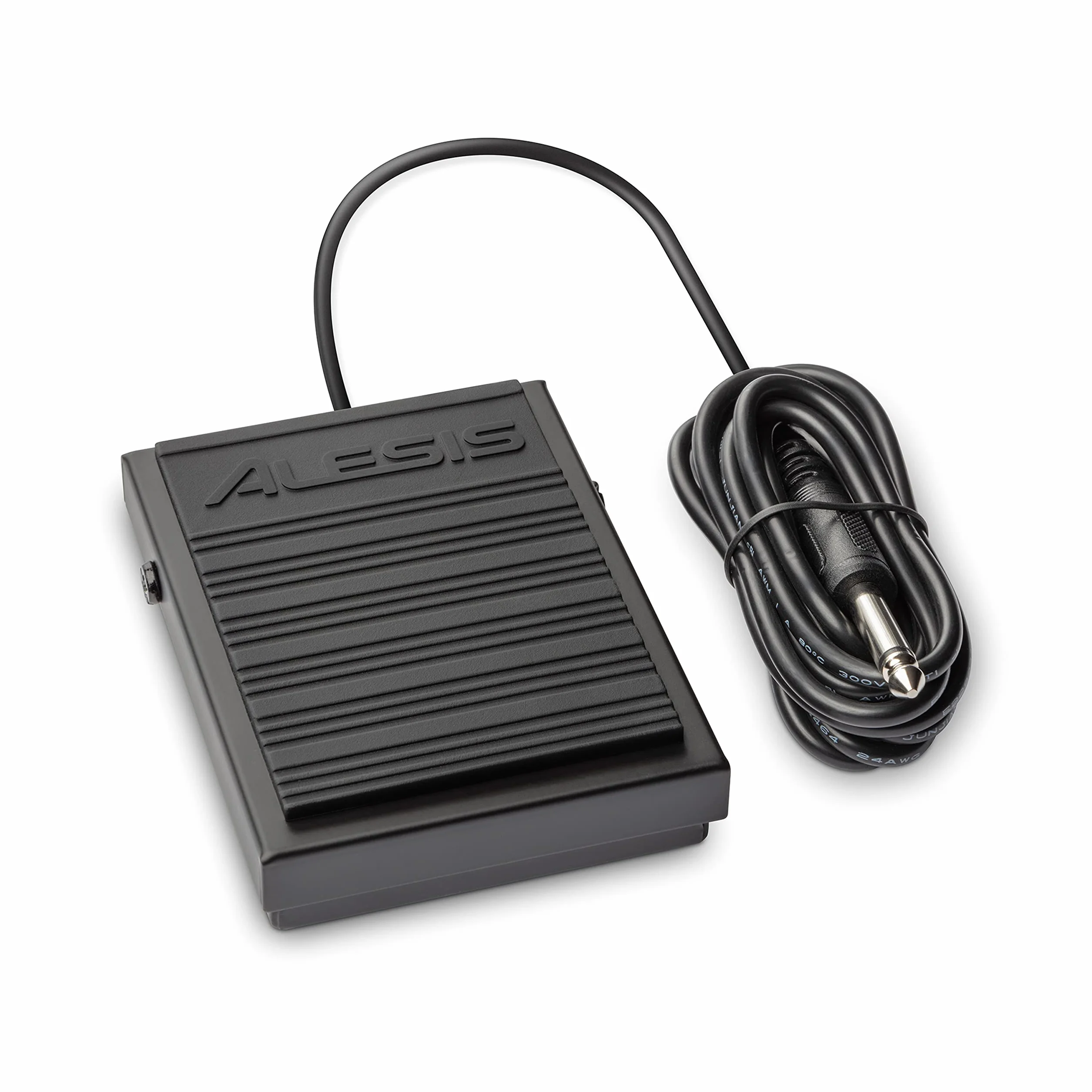 Alesis ASP-1 Uniwersalny Pedał Sustain MKII i Nożny Przełącznik Chwilowy z Kablem 1.5 m i Antypoślizgową Podstawą
