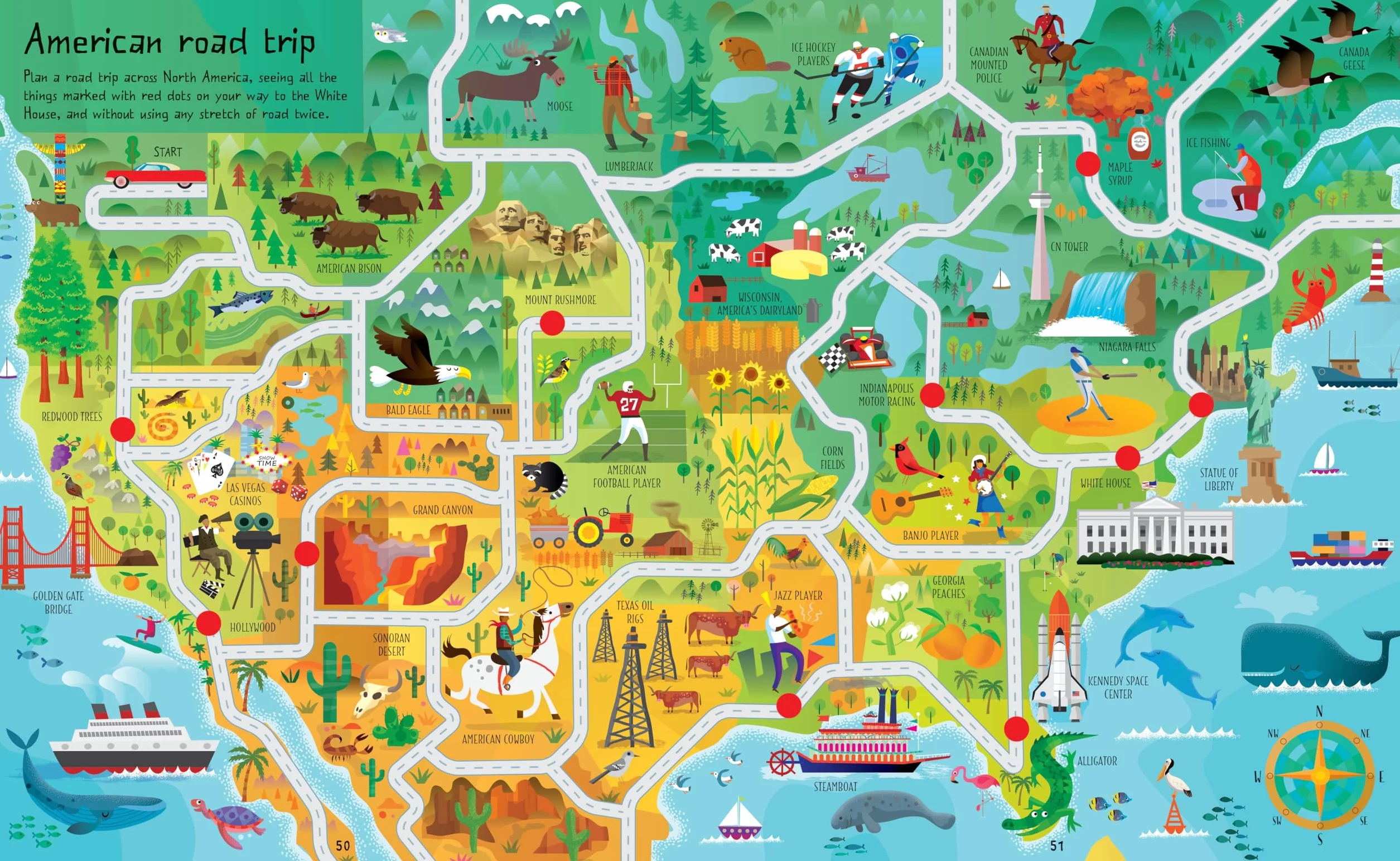 Map Maze Book (Maze Books)