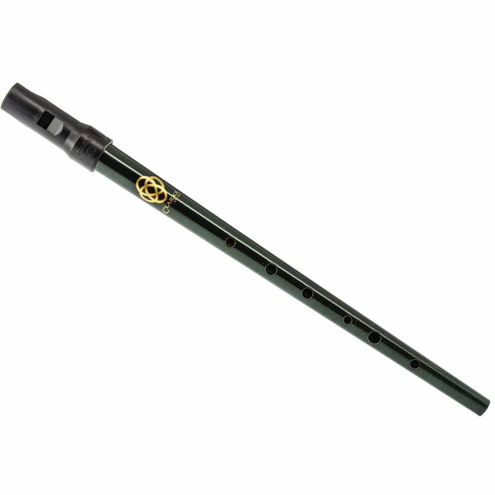 Clarke Tinwhistle CWD Celtic D Whistle - ciemnozielony