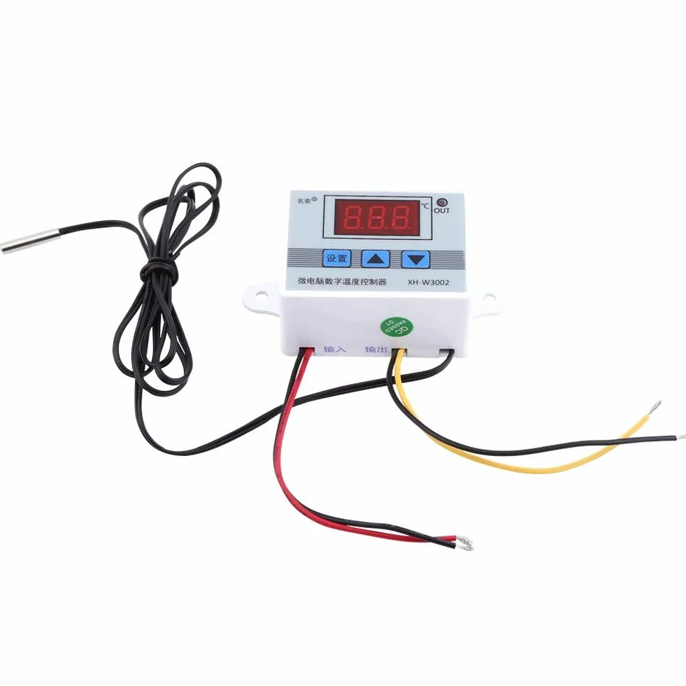 Termostat cyfrowy z regulatorem temperatury do klimatyzacji i ogrzewania (AC220V)
