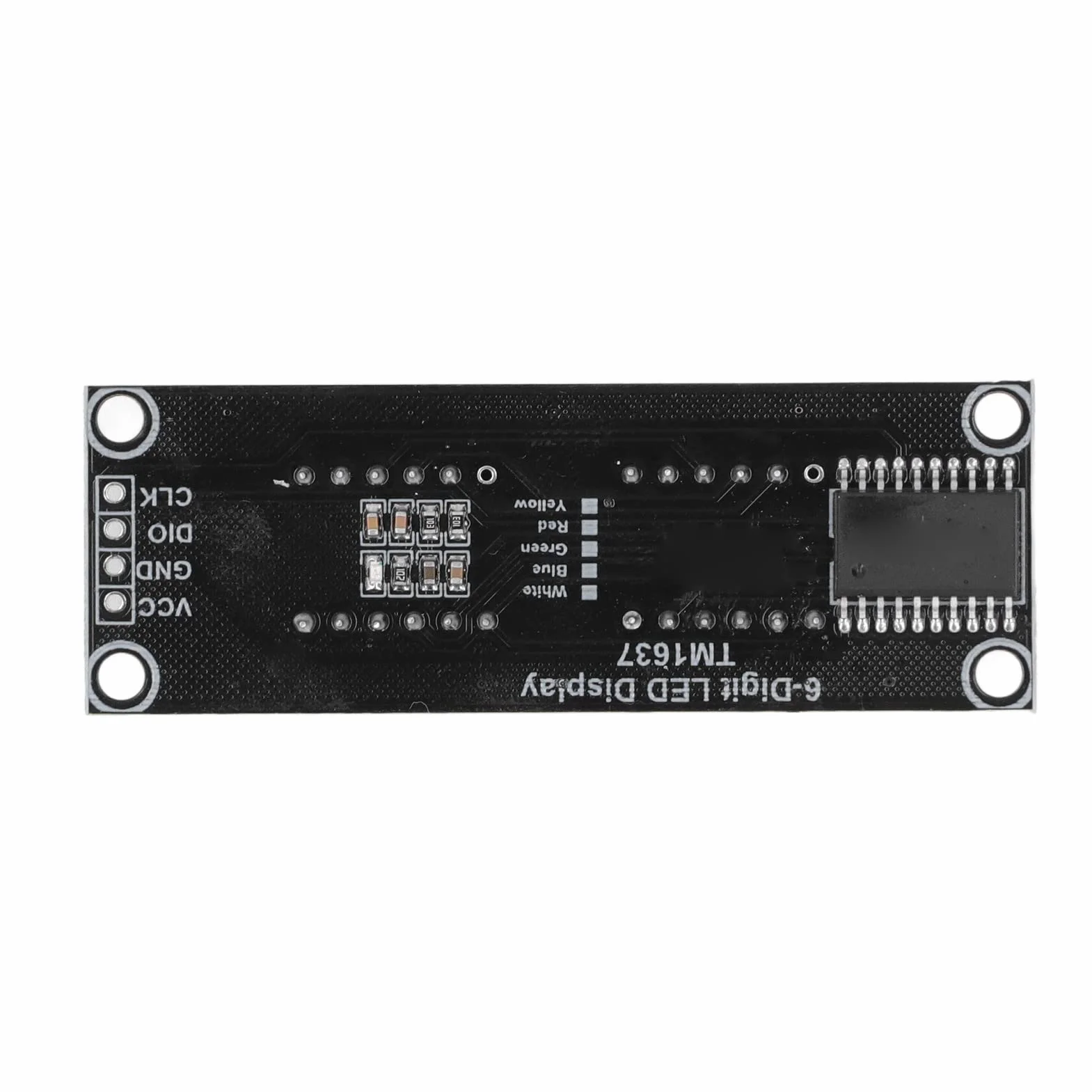 Cyfrowy zegar LED 6-bitowy 7-segmentowy TM1637 Clock Display Tube moduł 5 V