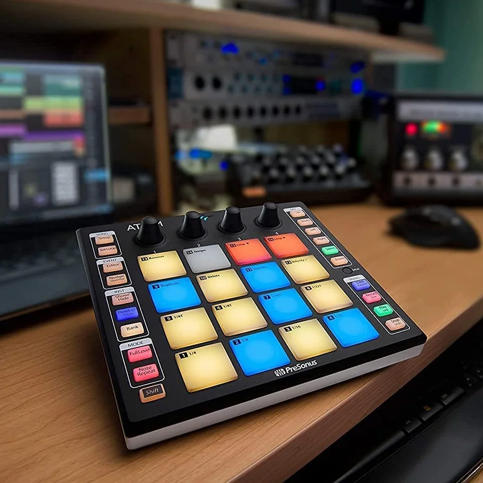 PreSonus ATOM kontroler MIDI do produkcji muzyki z Studio One Artist
