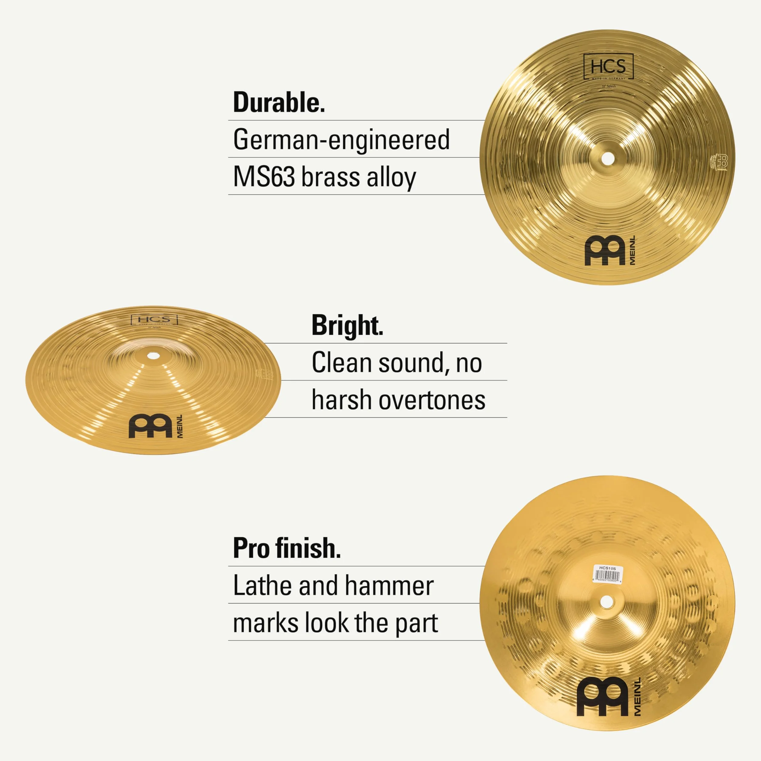 Meinl 10" HCS Splash