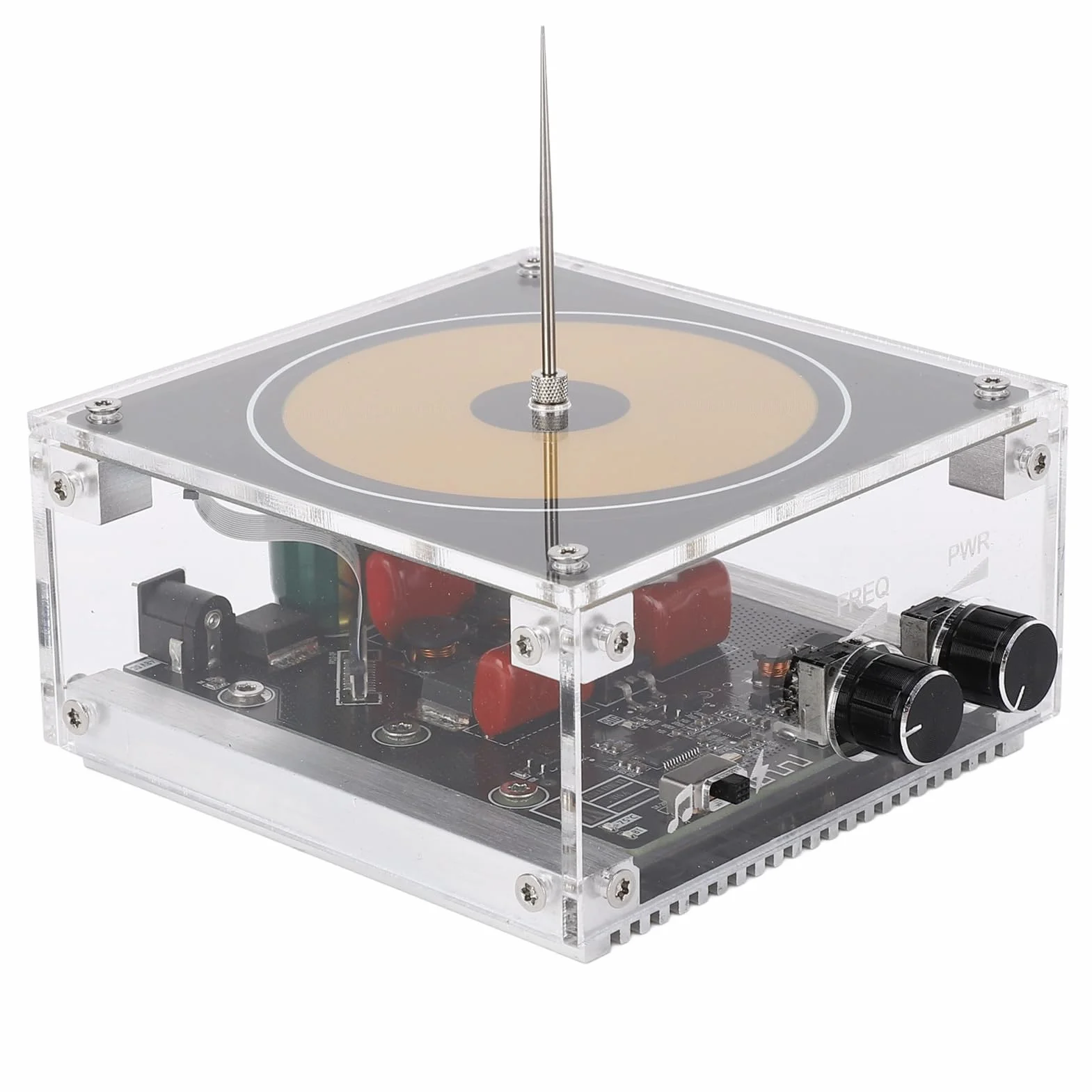 Muzyka Cewka Tesli Dotykowa Sztuczna Błyskawica łuk Muzyczny Cewka Muzyczna Zabawka na Biurko AC100~240 V, łączność Bluetooth