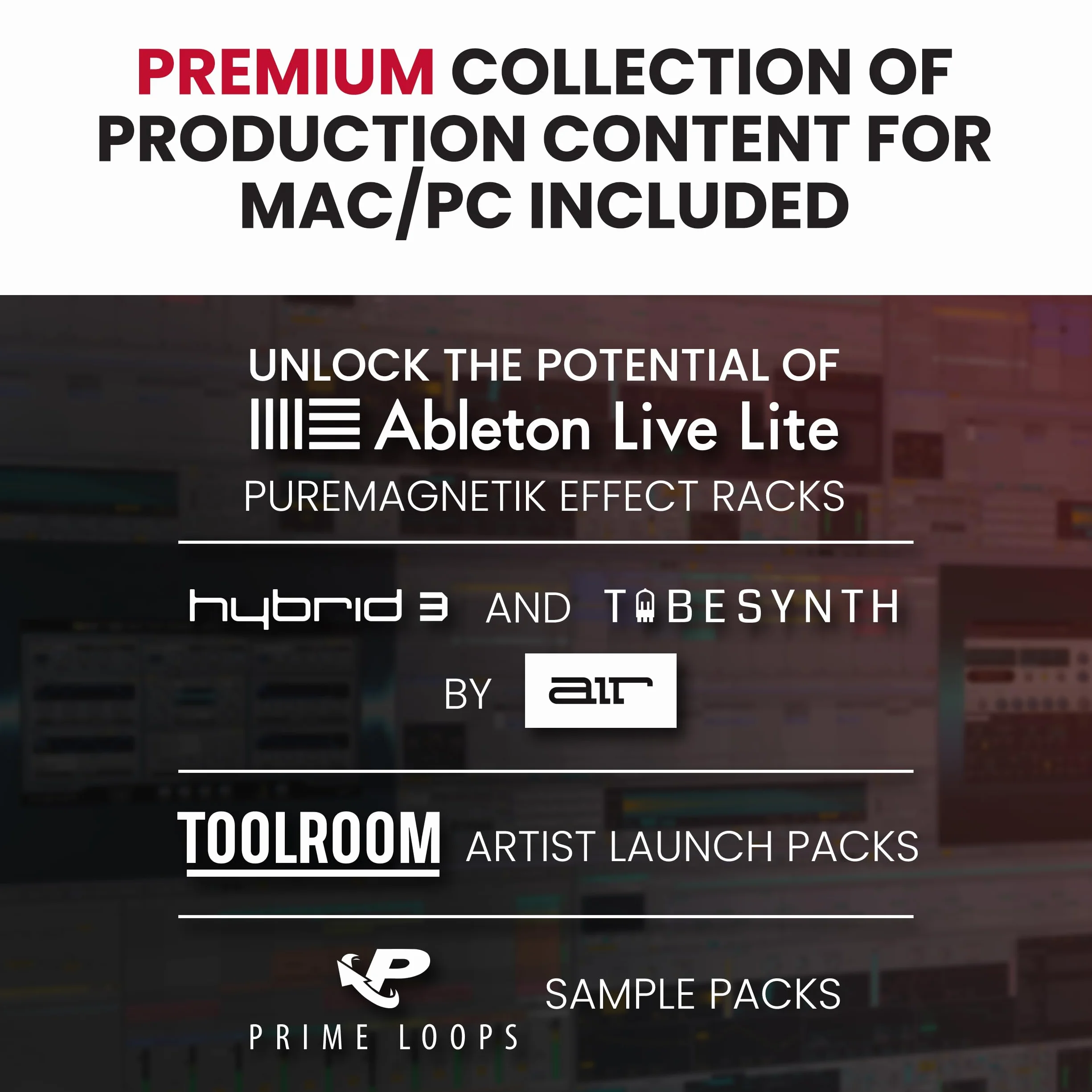 Akai Professional APC40 MKII - Kontroler MIDI USB, mapowanie 1:1 z Ableton Live Lite, Matryca do Klipów 5x8, Pokrętła i Fader, Pakiet Oprogramowania