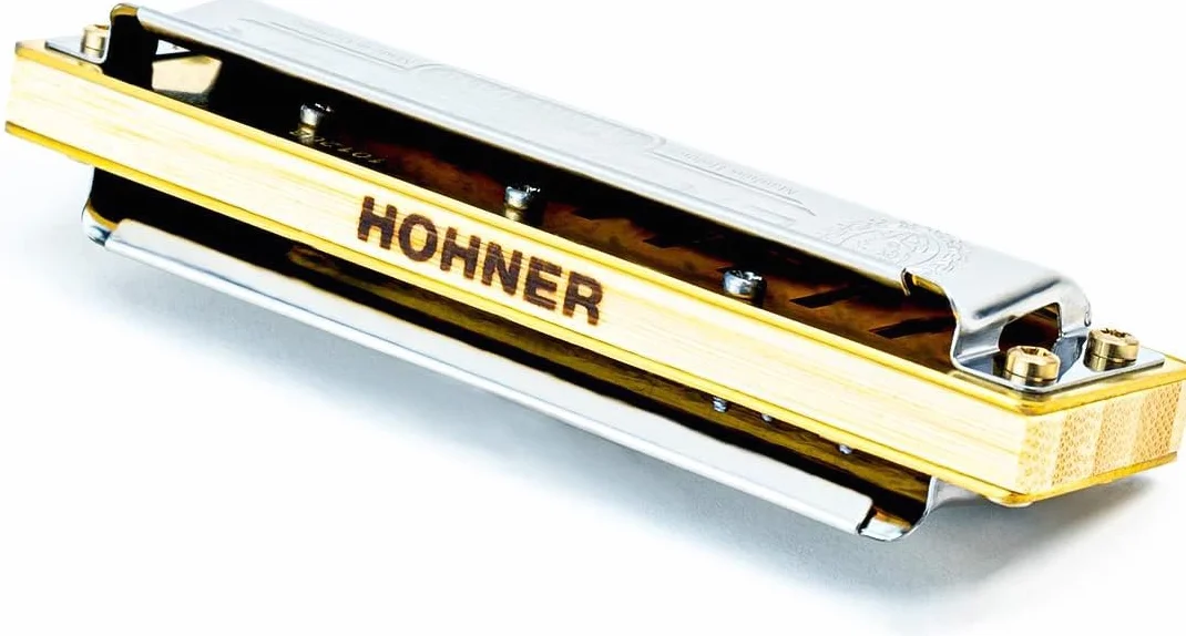 Hohner Marine Band Crossover C Harmonijka, Srebrny/Brązowy, 10,01 x 3 x 2,49 cm