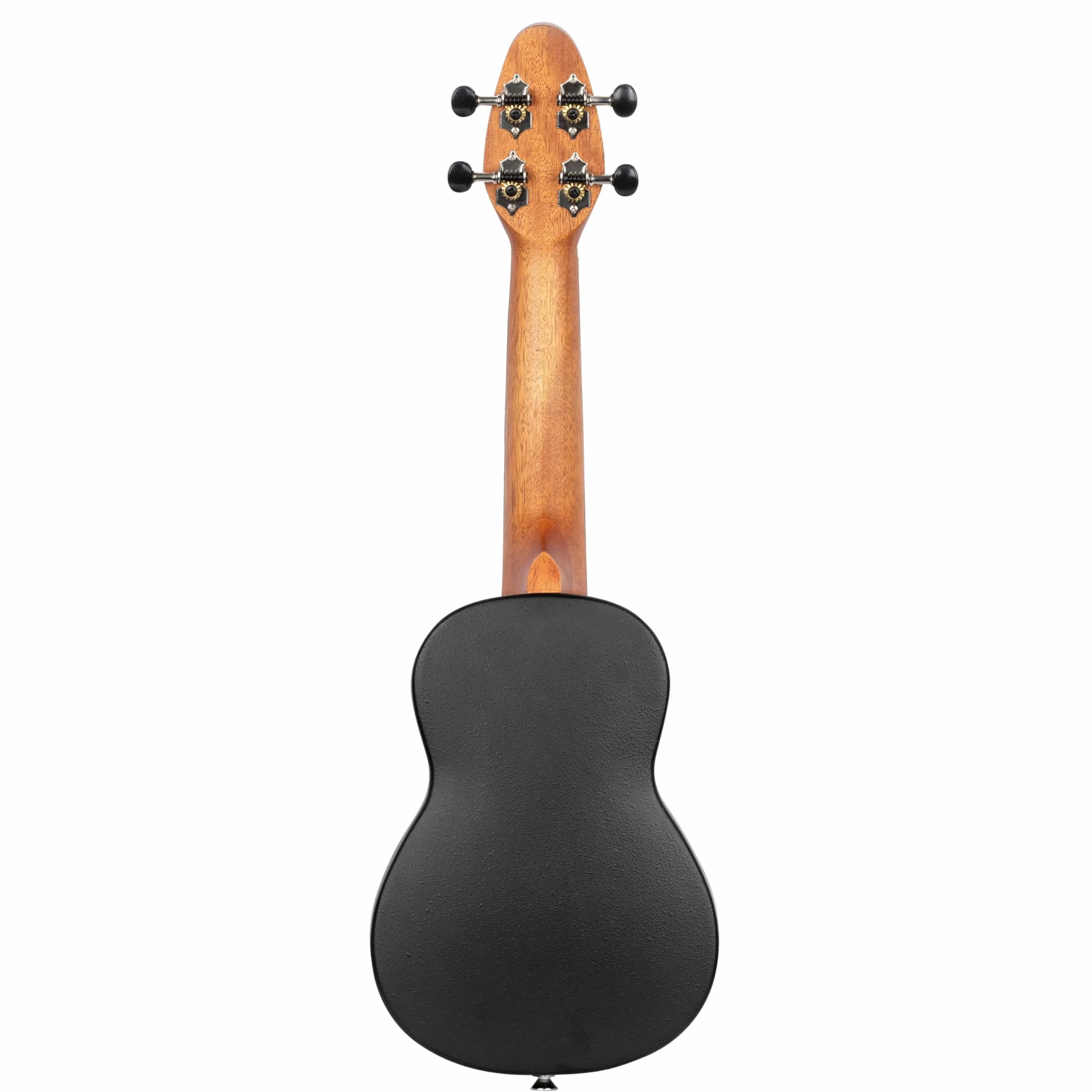 Ortega Guitars Leworęczne Ukulele Sopranowe – Akustyczne – Seria Keiki K2 – w Zestawie z Akcesoriami – Agathis/ABS, Motyw Peace '68 (K2-68-L)