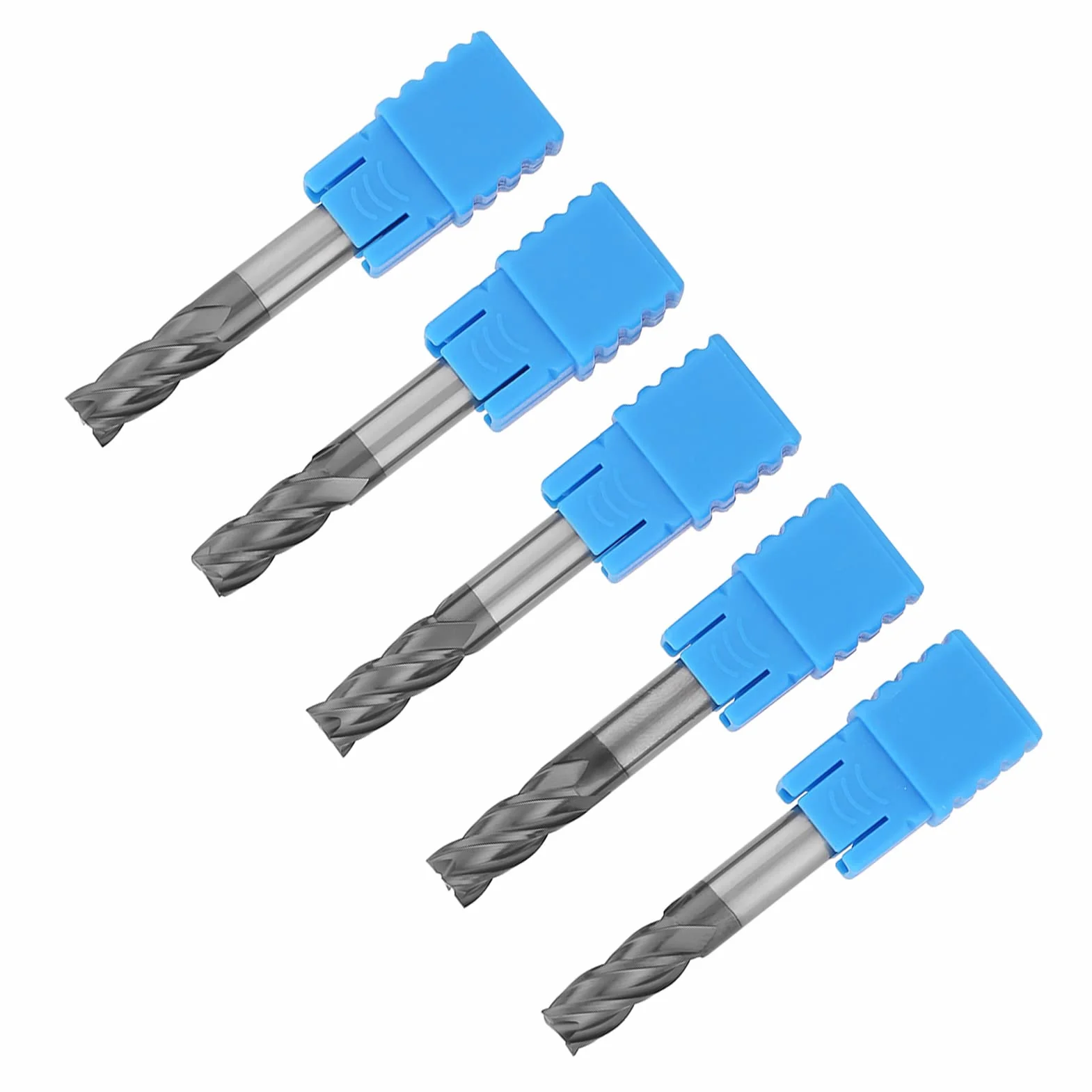 sztuk węglików spiekanych 4 flet frez trzpieniowy CNC frezy o średnicy 6mm x 50mm długości