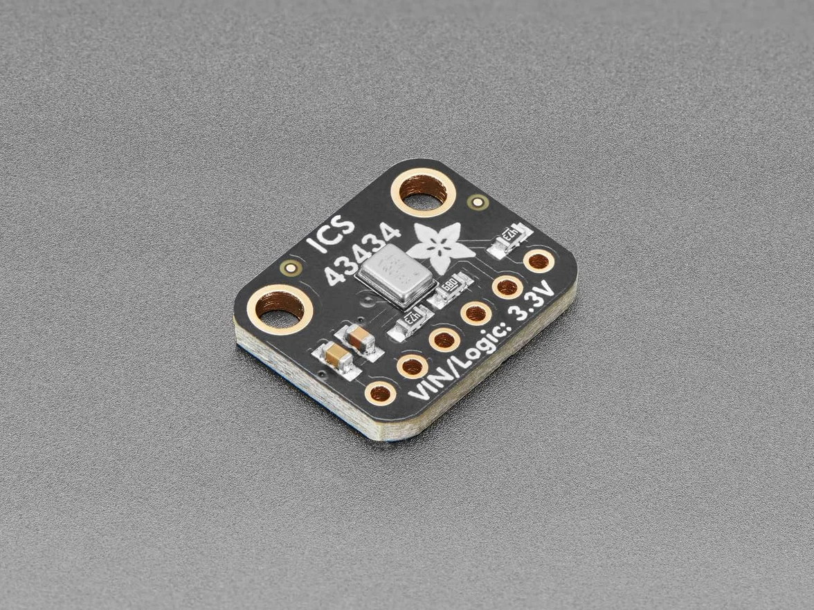 Adafruit I2S MEMS mikrofon Breakout, ICS-43434, 6049