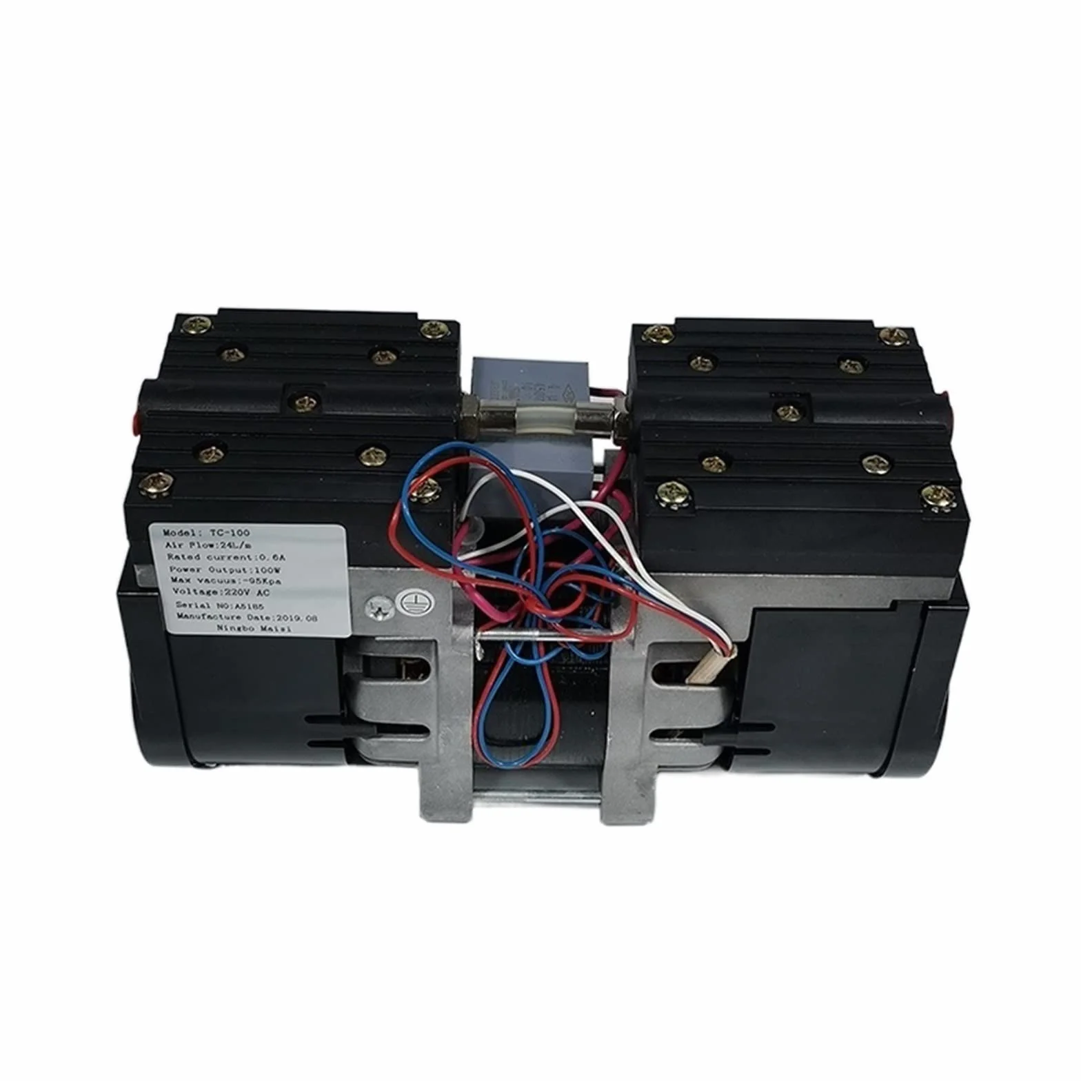 Pompa membranowa TC-100 Bezolejowa membranowa pompa próżniowa 100w Medyczna wyciszona pompa z przepływem próżni 24L/min