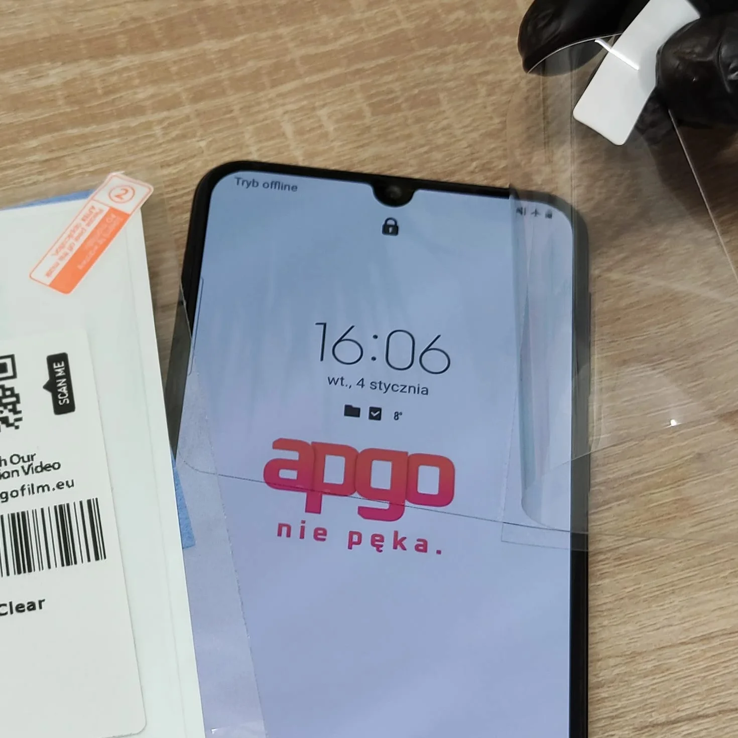 apgo Hydrogel Screen Protector dla KOBO Elipsa 2E, folia hydrożelowa, z warstwą pozycjonującą, łatwa instalacja