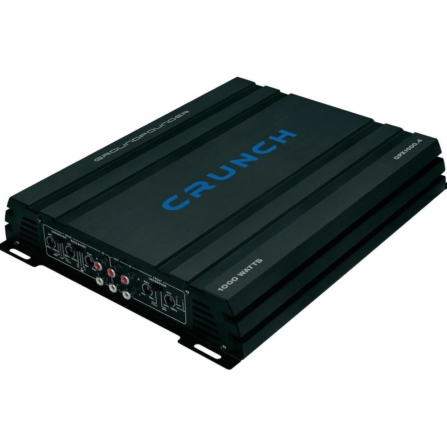 Crunch gpx1000.4 Car Wired Black wzmacniacz audio (4.0 kanałów, A/B, 0.05%, 100 dB, 0 – 12 DB, 2000 Ohm)