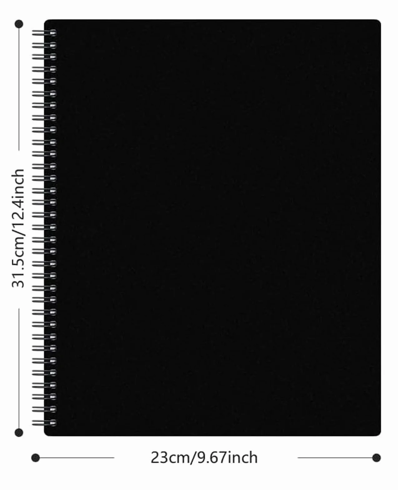 Folder muzyczny A4 z 60 przegrodami / 120 stronami - do notatek i chóru - folder prezentacji i zapisu
