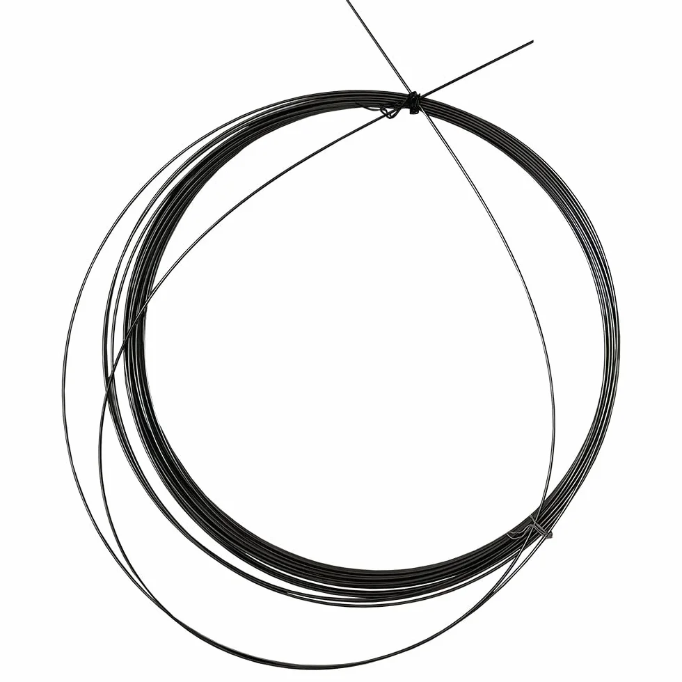 1M superelastyczny drut niklowo-tytanowy ze stopu niklu i tytanu 0,1-1,8 mm hiperelastyczne włókno czarny drut ze stali sprężynowej (0.9MMX1M)