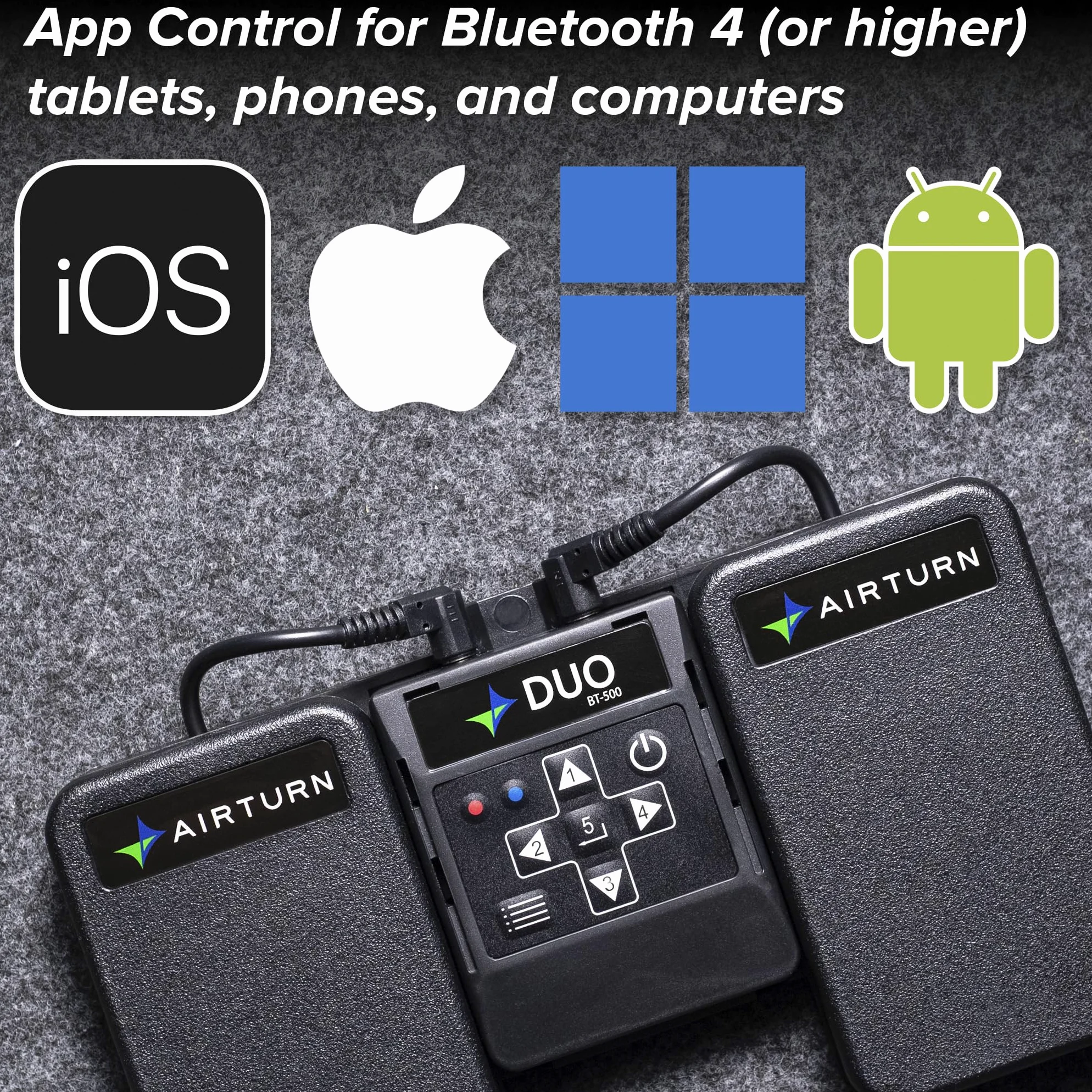 Air Turn Kontroler nożny Bluetooth (DUO500)
